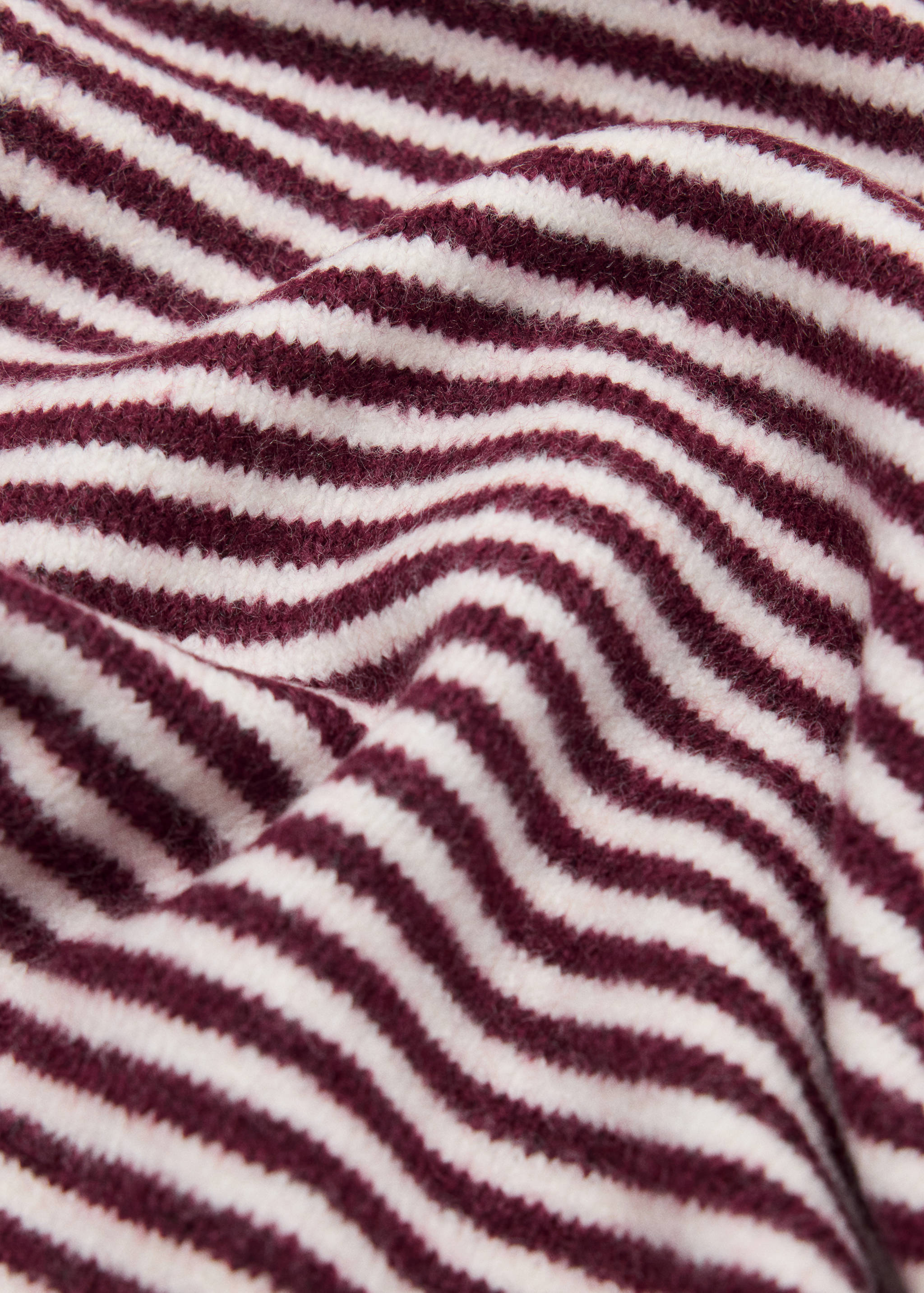 Striped knit bandana - Details of the article 1