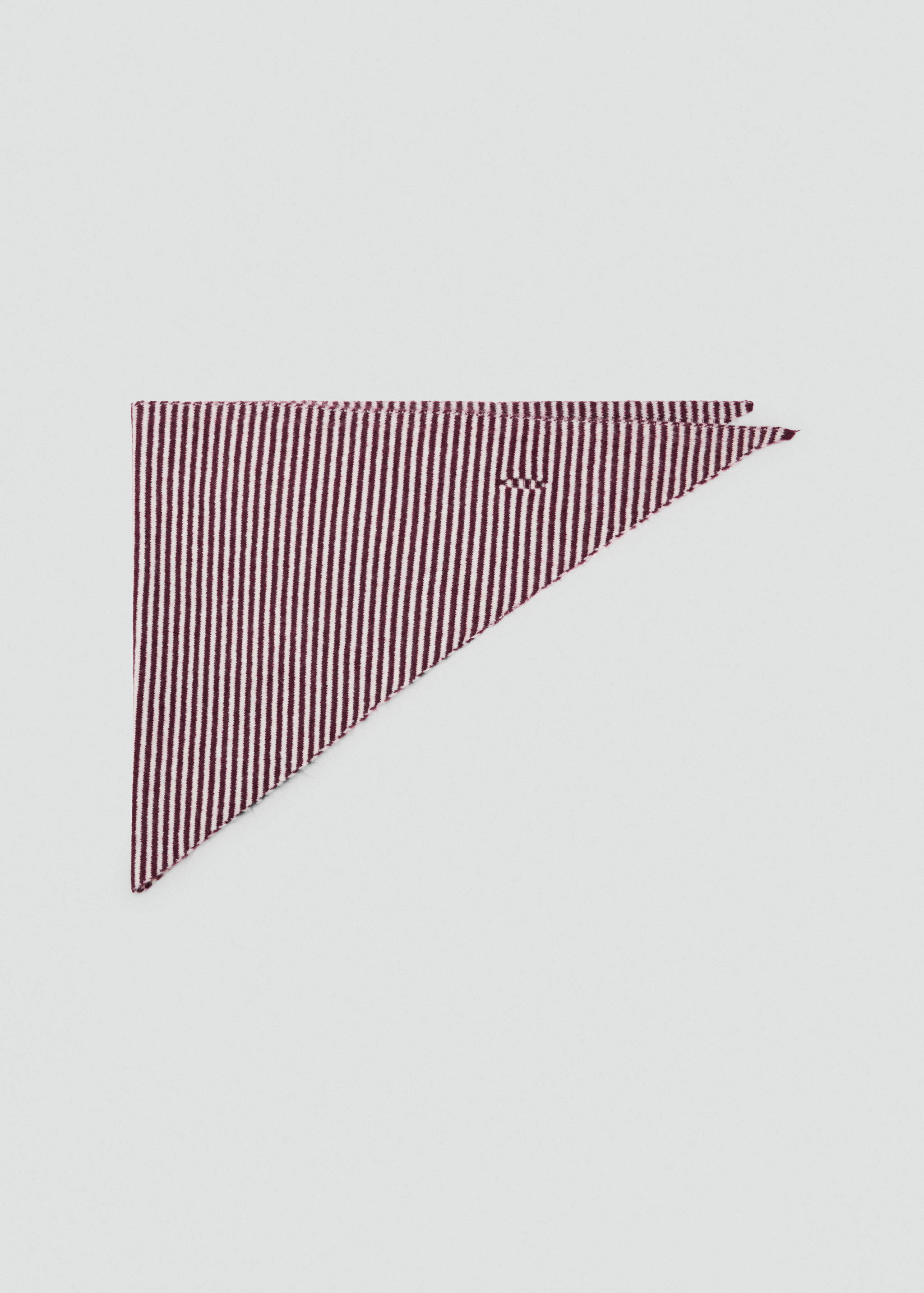 Striped knit bandana - Details of the article 2