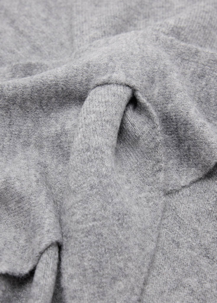 Knitted bandana — Light Heather Grey