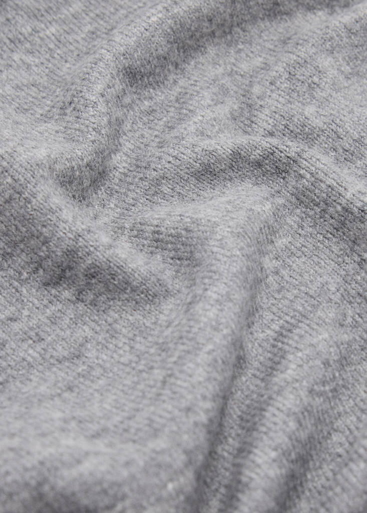 Knitted bandana — Light Heather Grey
