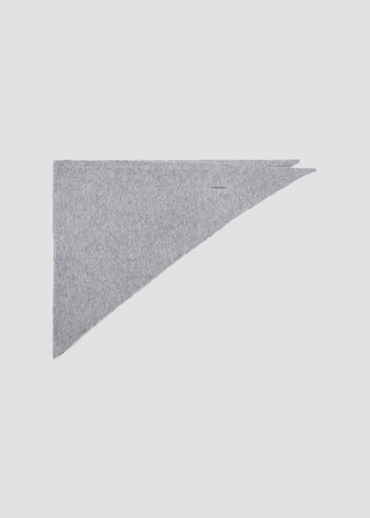 Knitted bandana — Light Heather Grey