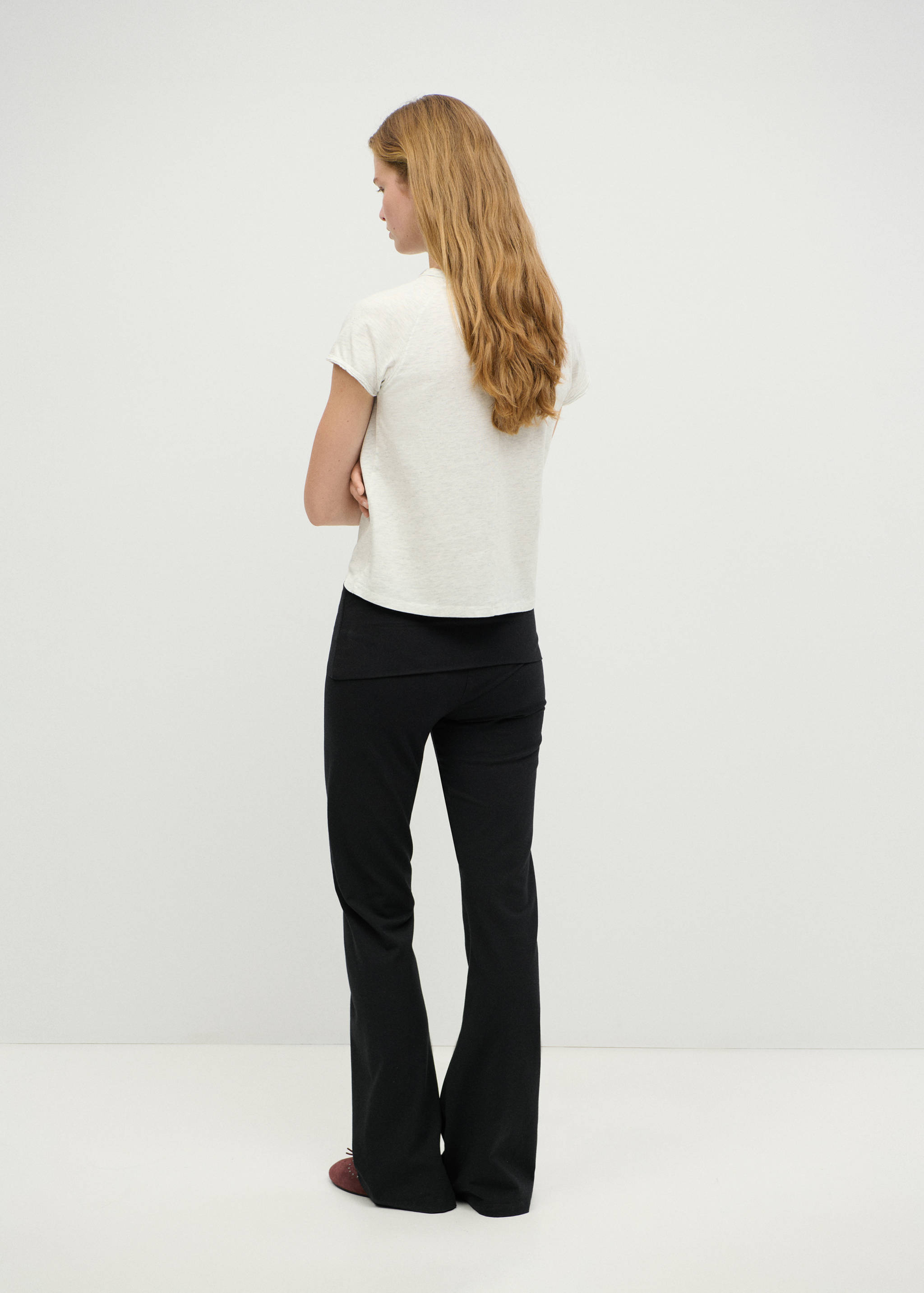 Pantalon taille retournée - Verso de l’article