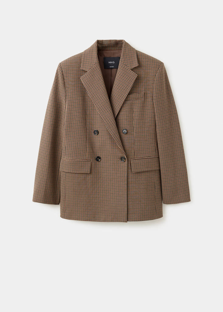Check-print jacket - thumbnail 4