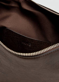 Studded shoulder bag — Chocolate 4