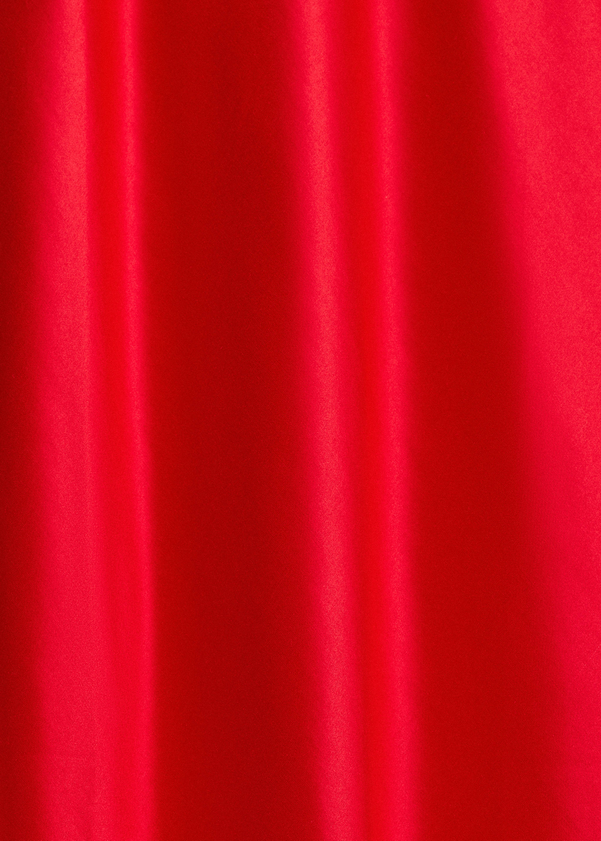 Silk V-neck dress - Details of the article 0