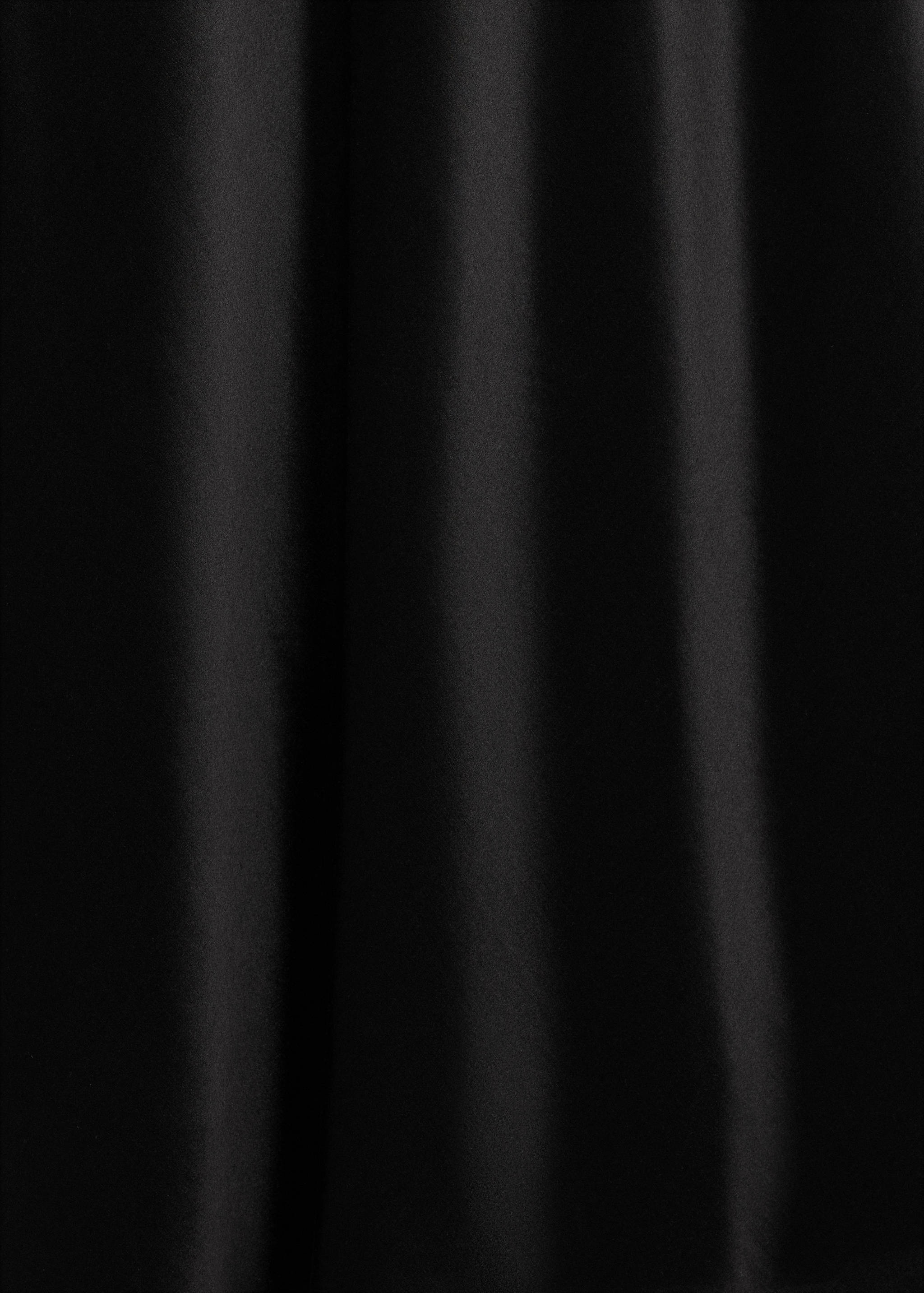 Silk V-neck dress - Details of the article 0