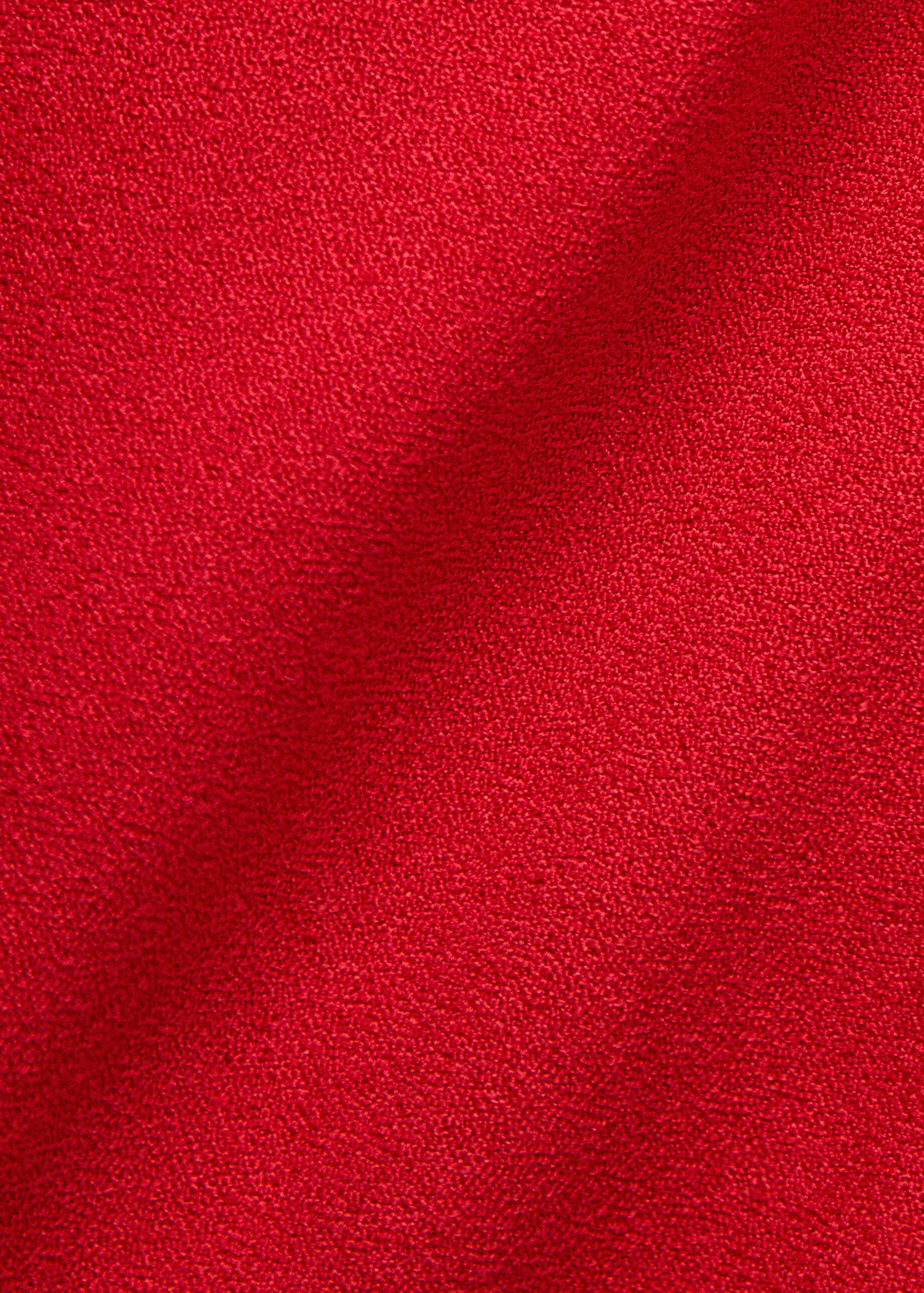 A-line dress with gathered details - Details of the article 0
