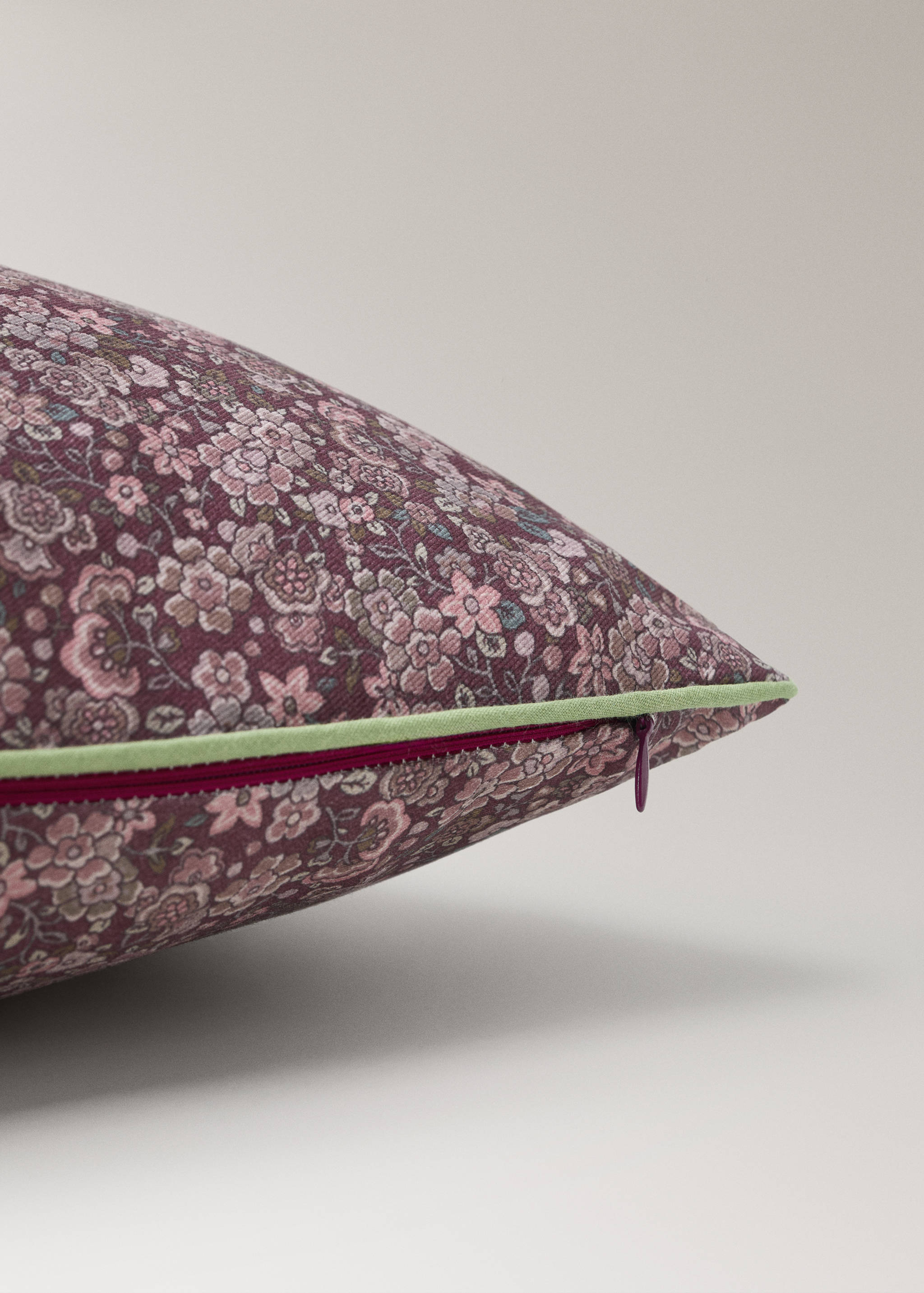 100% cotton canvas cushion cover 40 x 40 cm - Details of the article 2