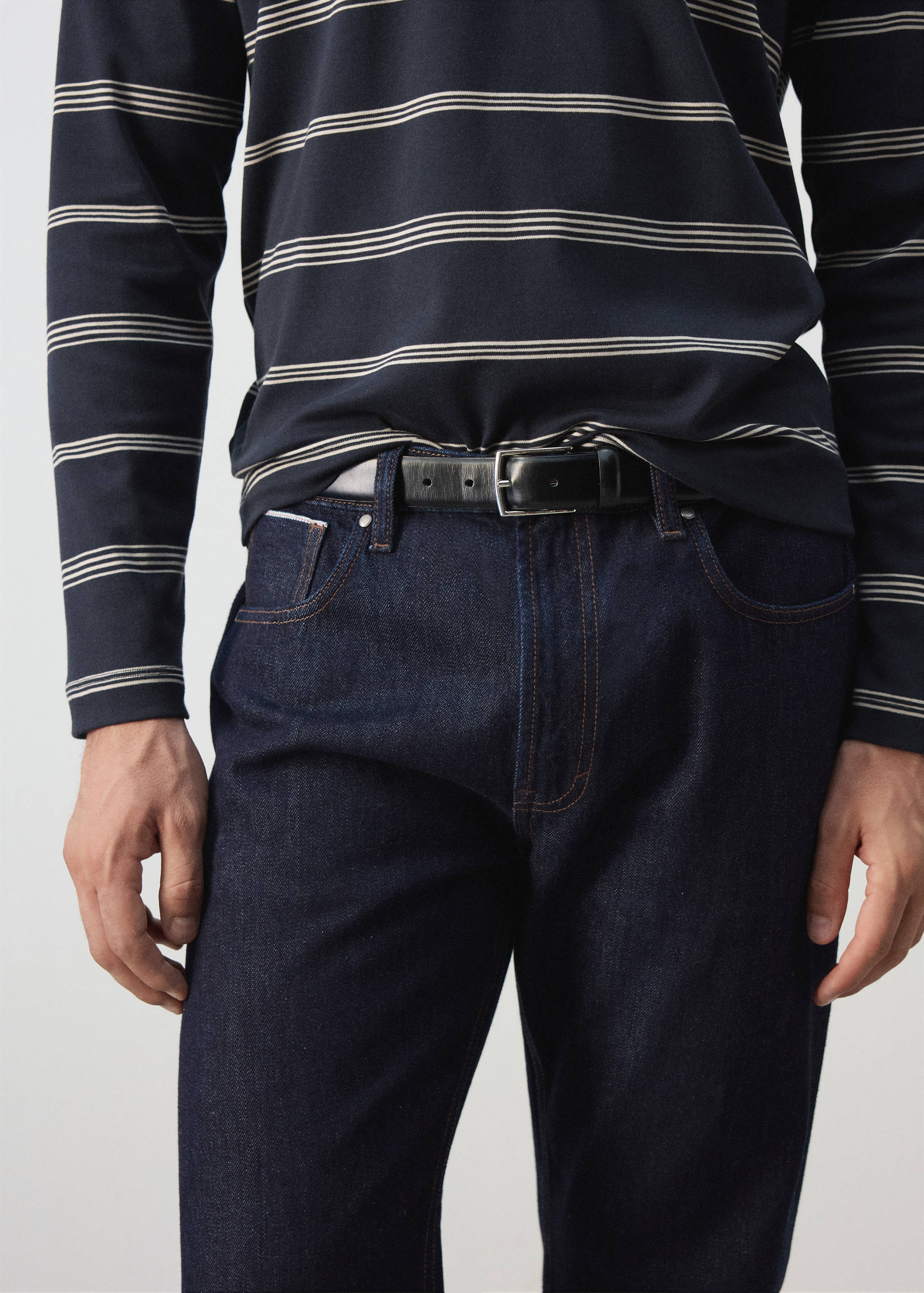 Regular fit jeans 100% cotton - Details of the article 1