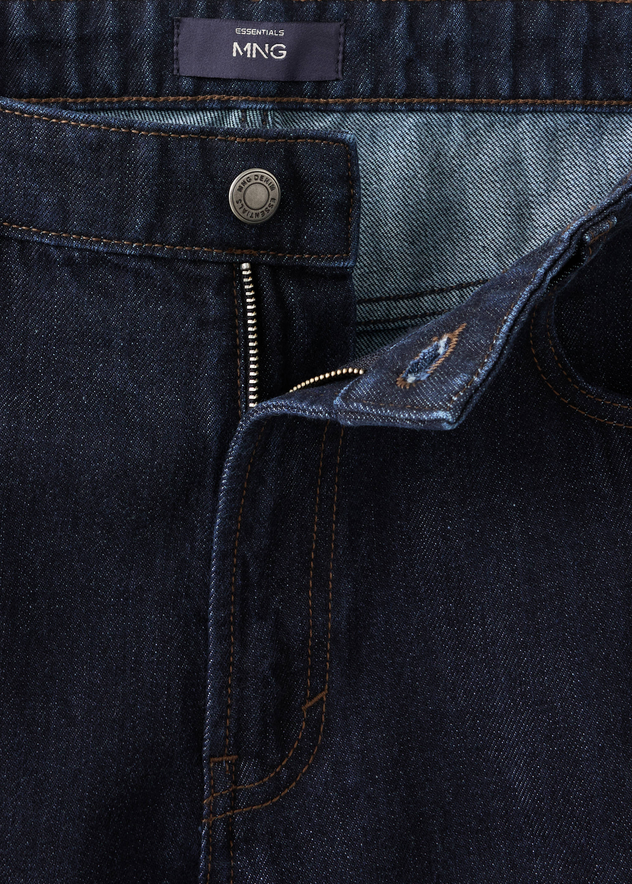 Regular fit jeans 100% cotton - Details of the article 8