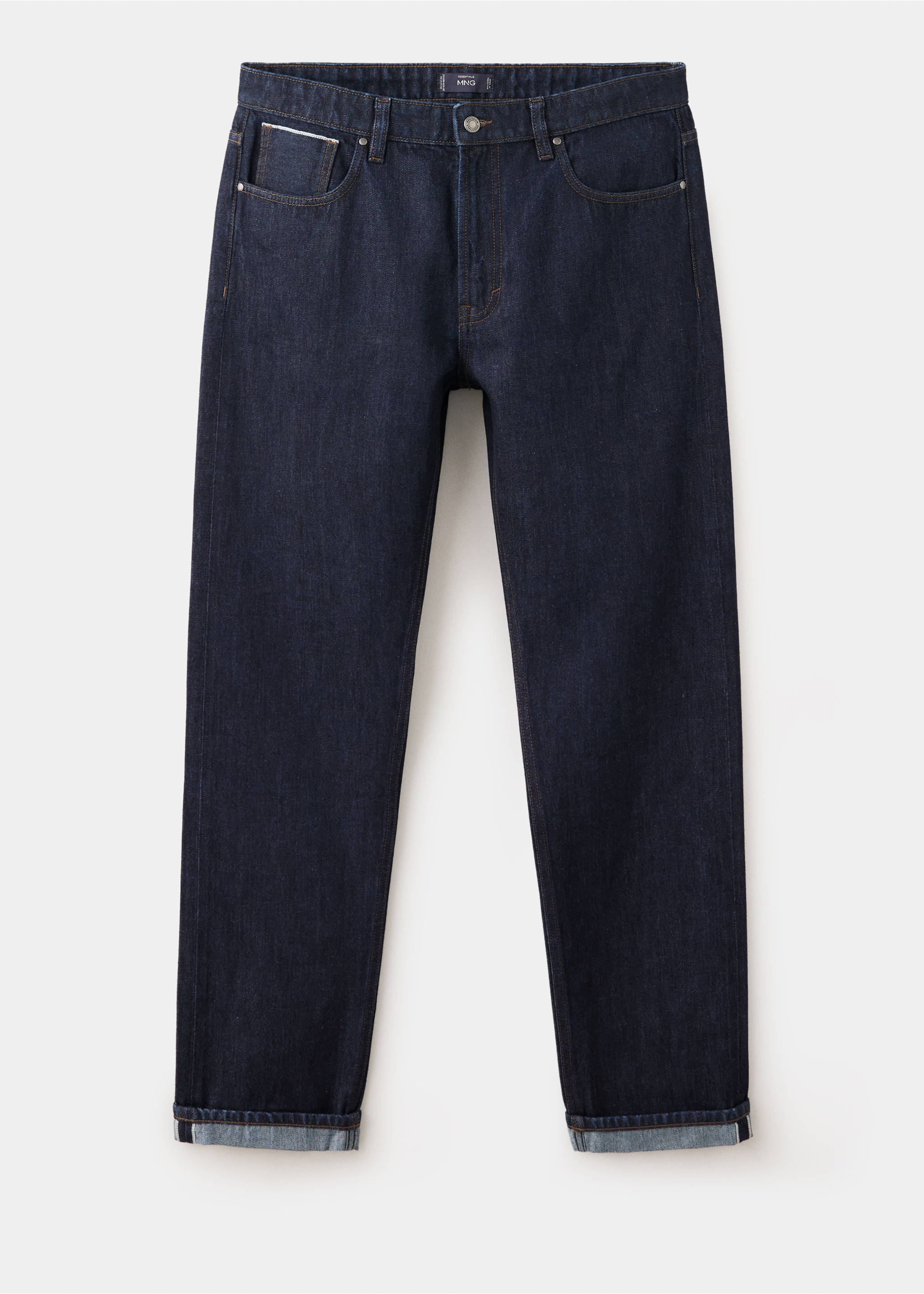 Regular fit jeans 100% cotton - Article without model, Open Blue. Ref: 37045974-00.