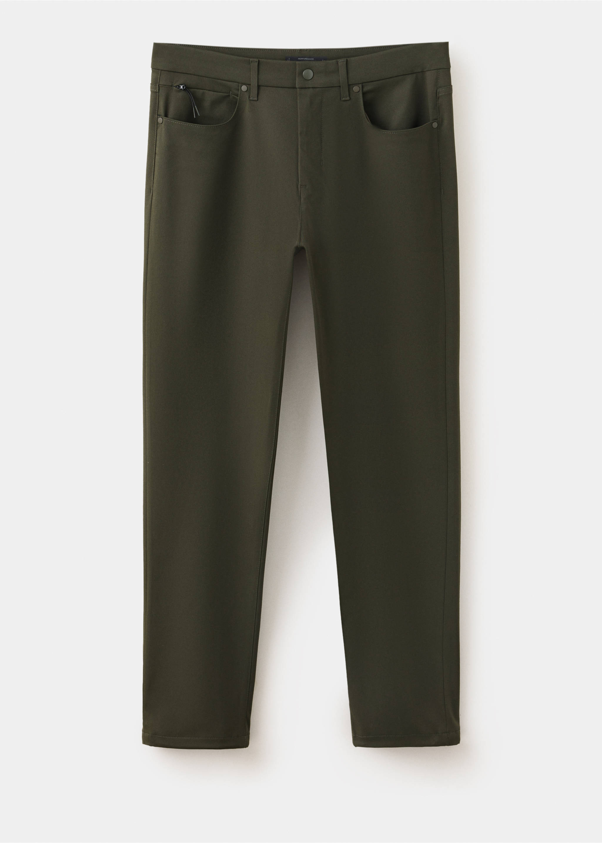 Thermolite® regular fit trousers - Article without model, Khaki. Ref: 37045977-00.