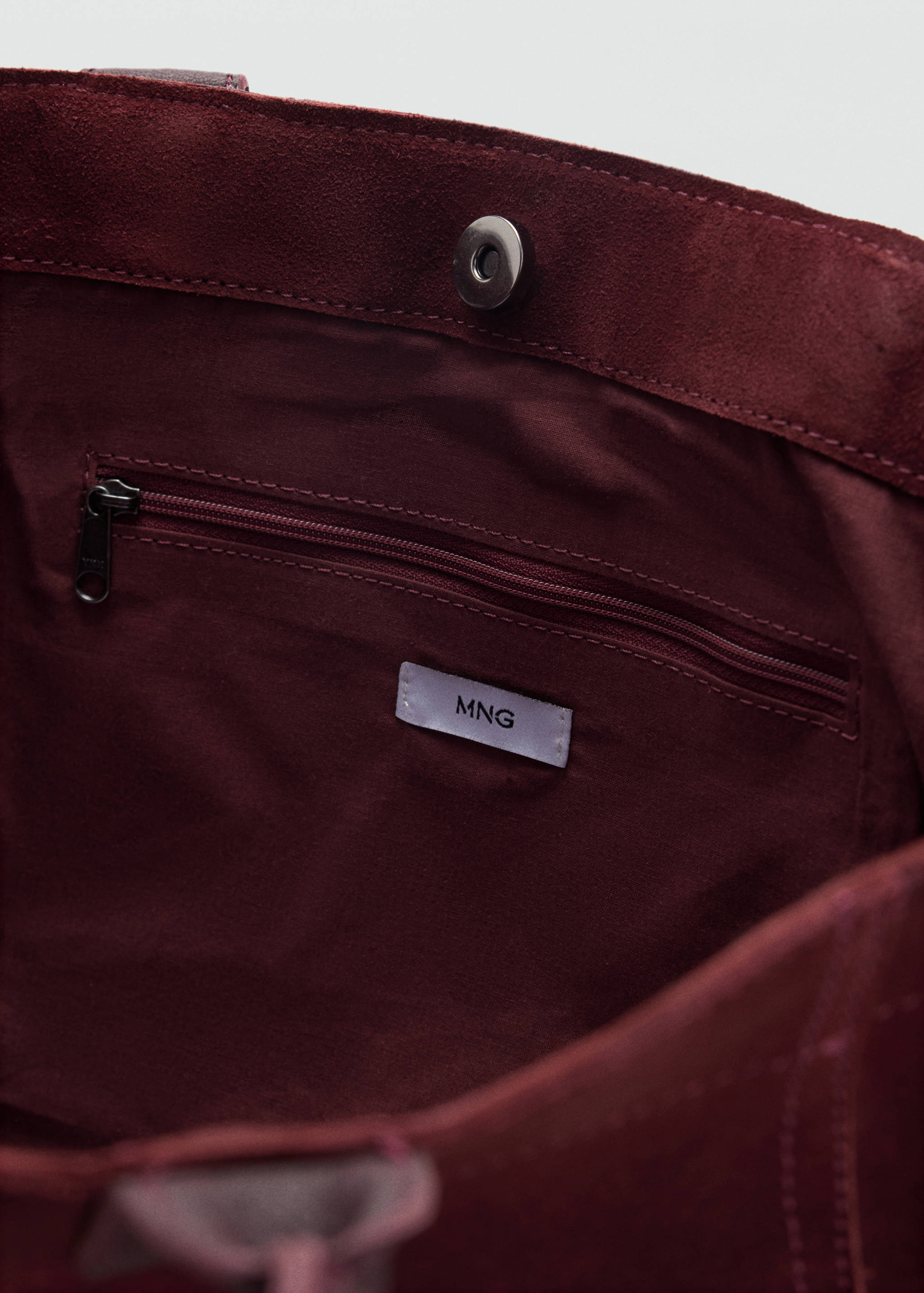 Bolso tote piel serraje - Detalle del artículo 2