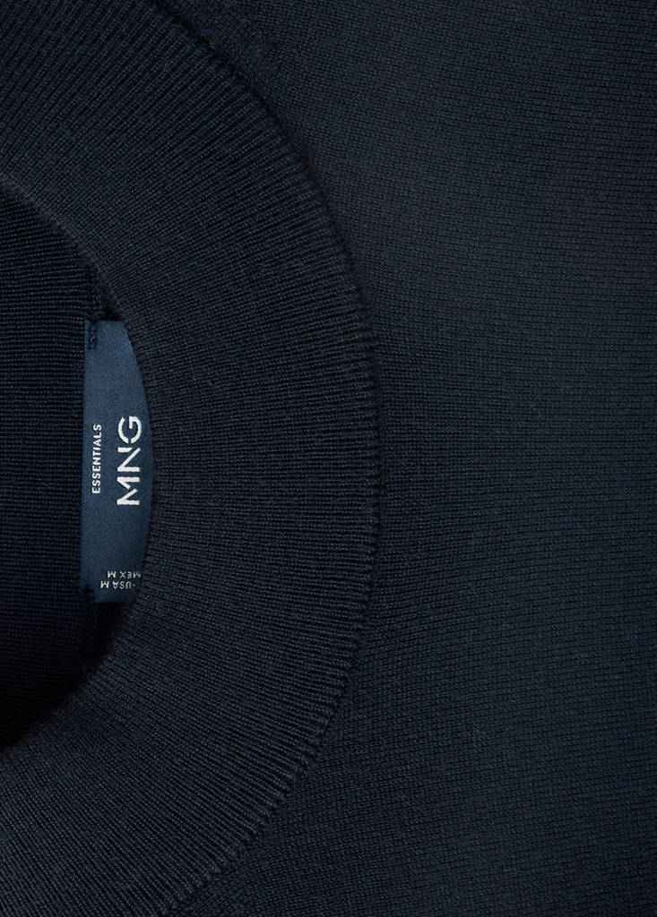 100% merino wool roll-neck jumper - thumbnail 7