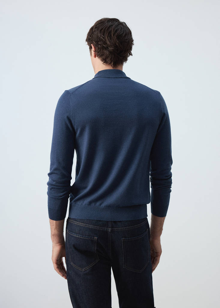 100% merino wool roll-neck jumper - thumbnail 10
