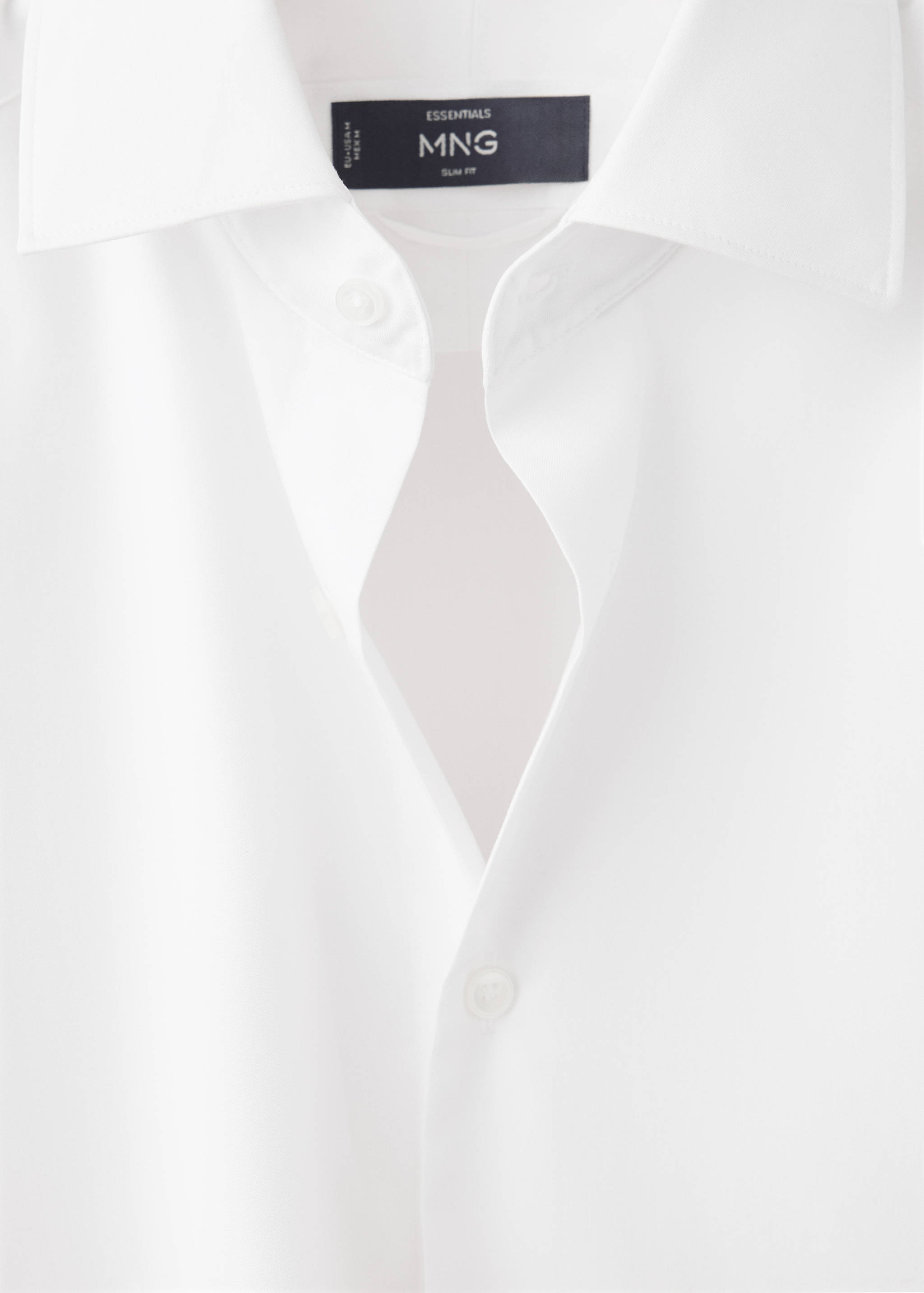 100% cotton slim-fit shirt - Details of the article 8