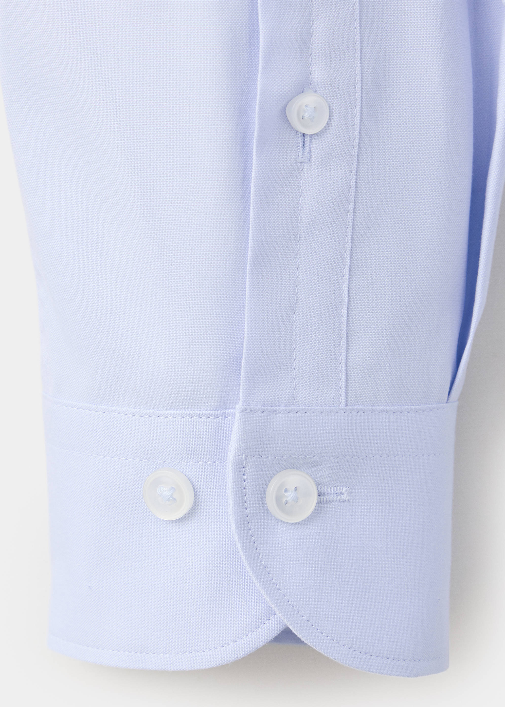 100% cotton slim-fit shirt - Details of the article 0
