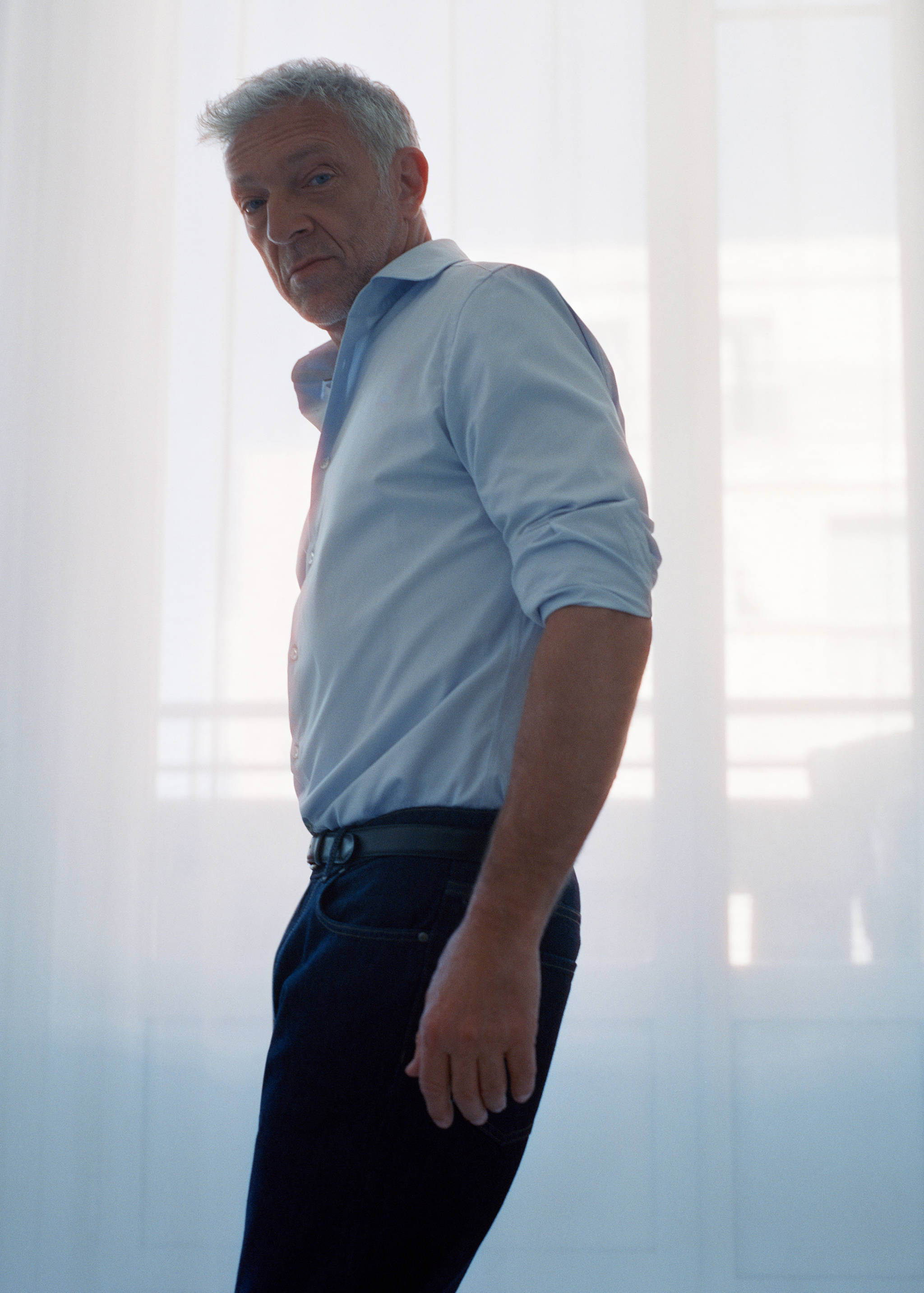 100% cotton slim-fit shirt - Details of the article 1