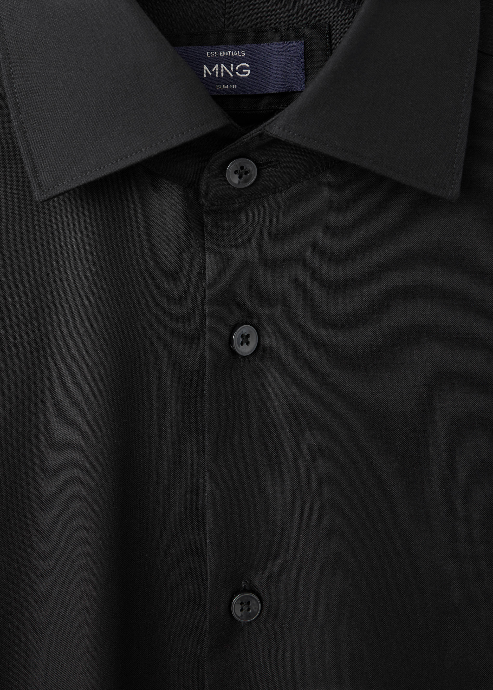 100% cotton slim-fit shirt - Details of the article 8