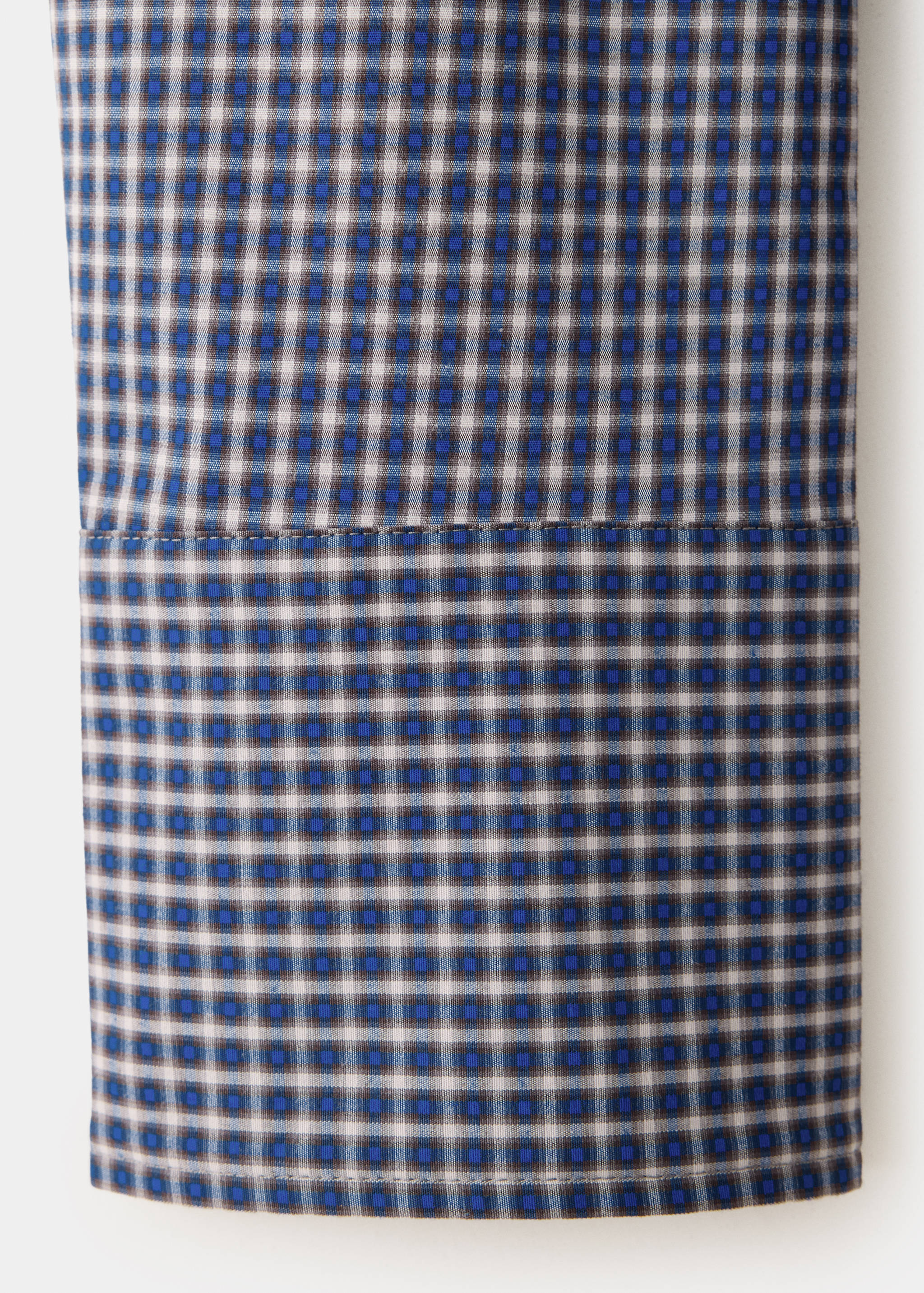 Fitted cotton shirt - Details of the article 0