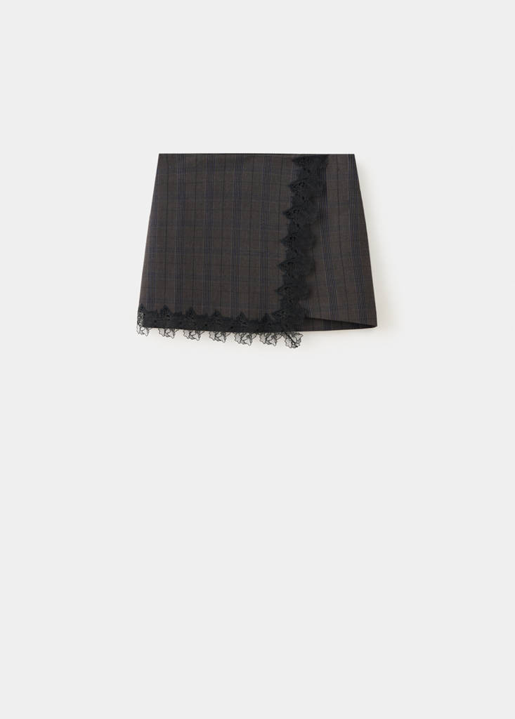 Mango Jupe Toty In Gris