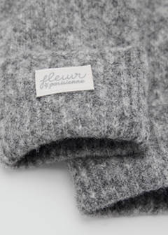 Knitted gloves — Grey 2