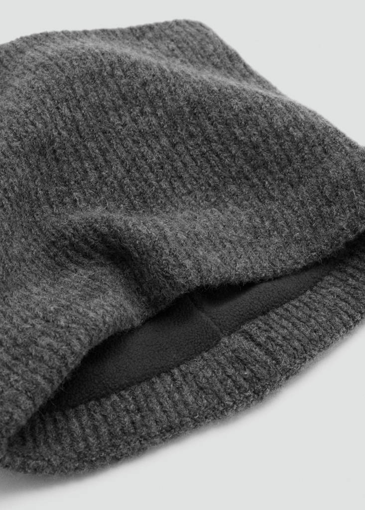 Knit scarf — Grey