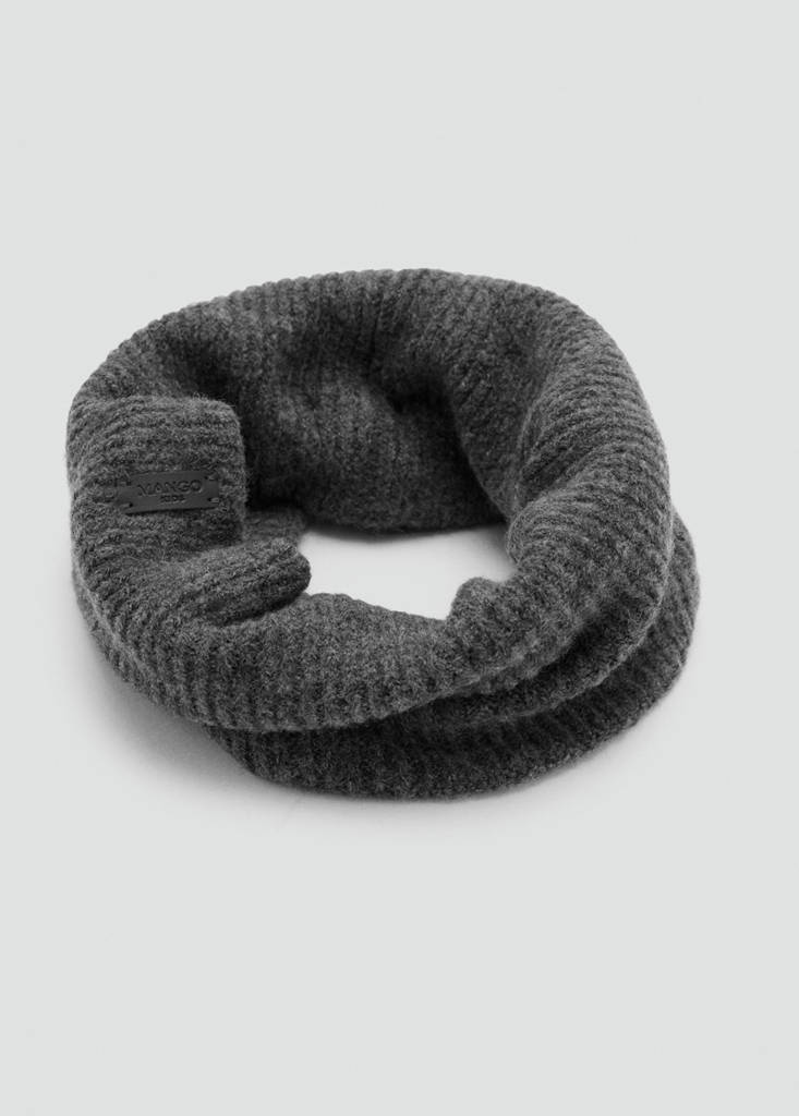 Knit scarf — Grey
