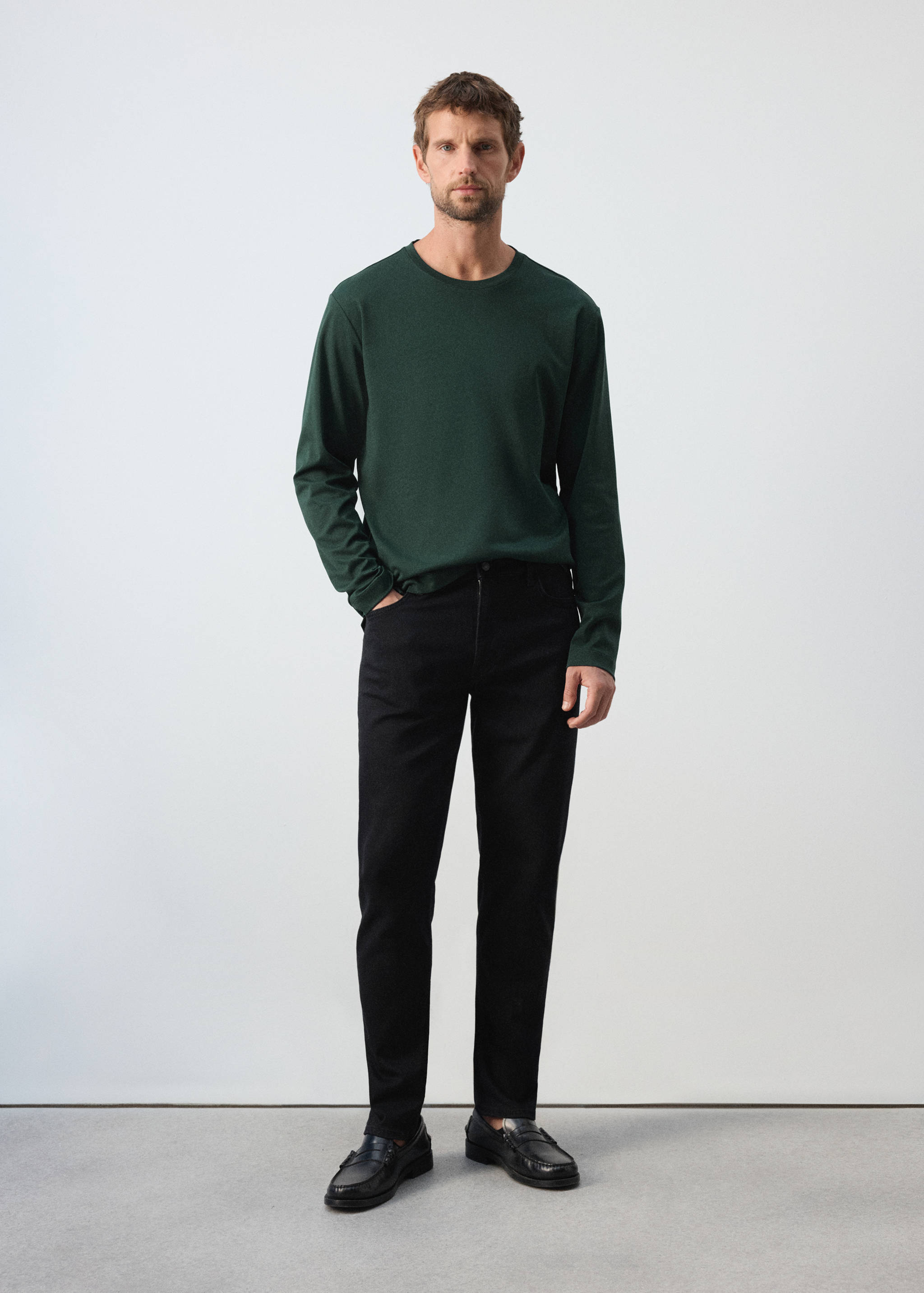 100% cotton T-shirt regular fit - General plane