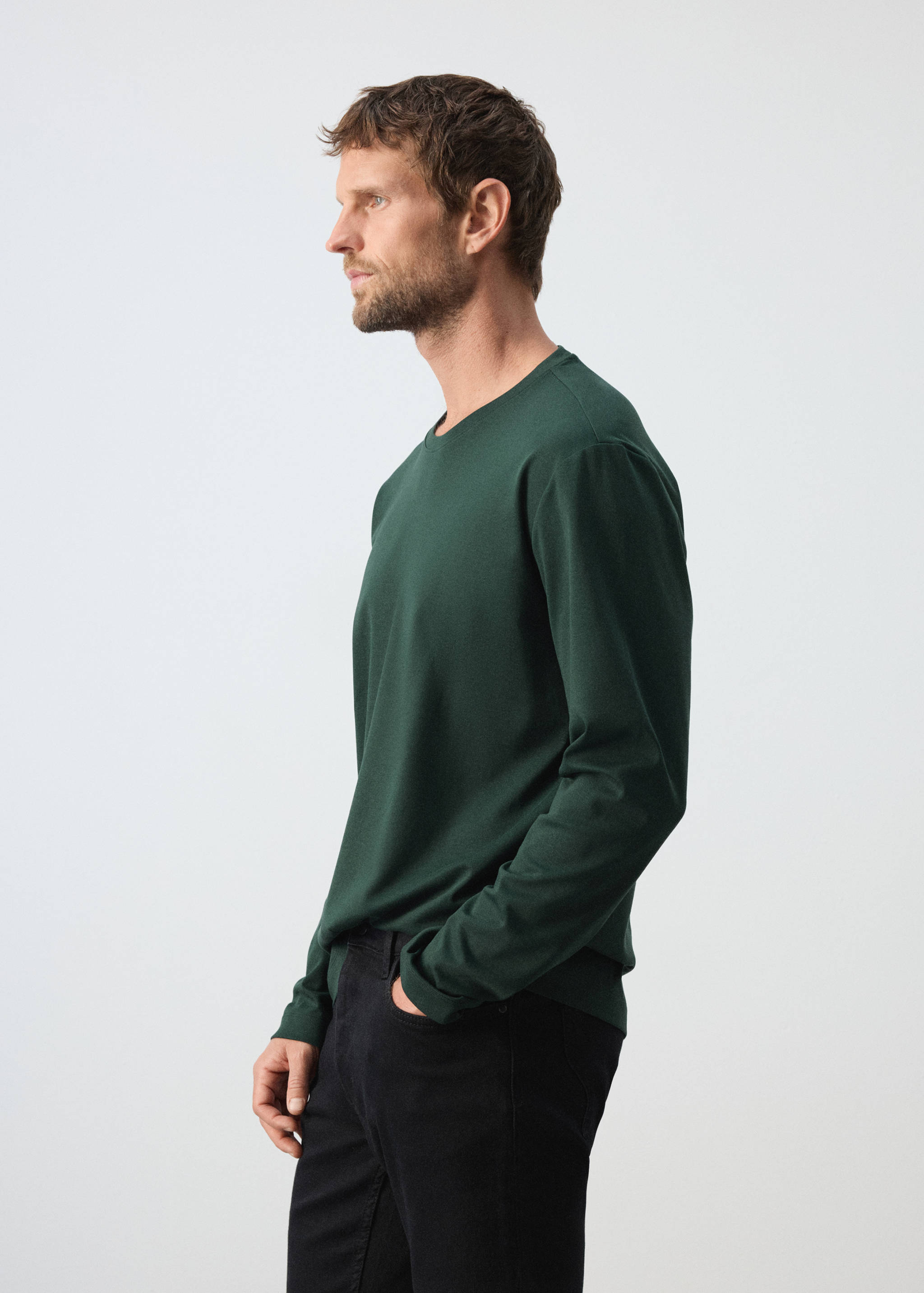 100% cotton T-shirt regular fit - Details of the article 2
