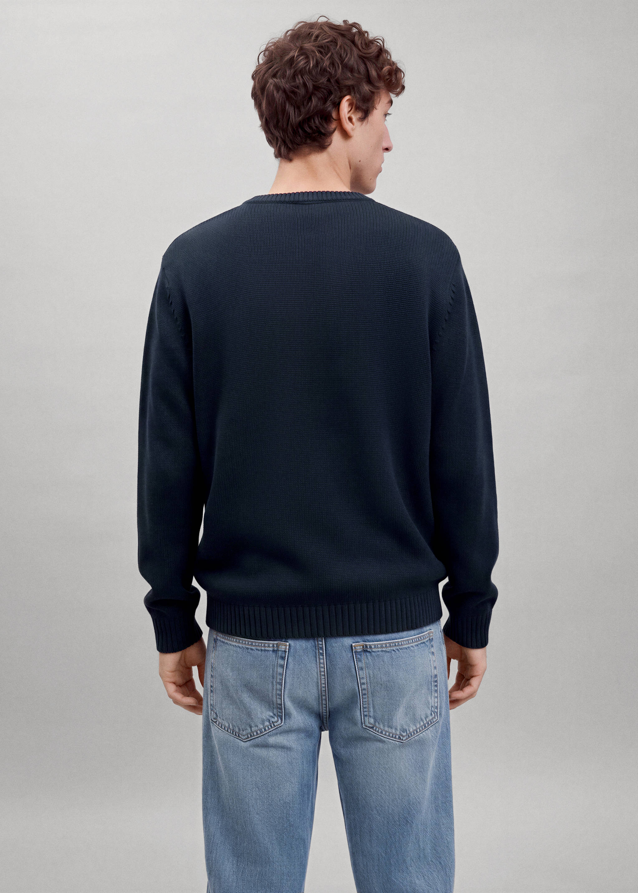 Basic chunky knit jumper - Reverse of the article