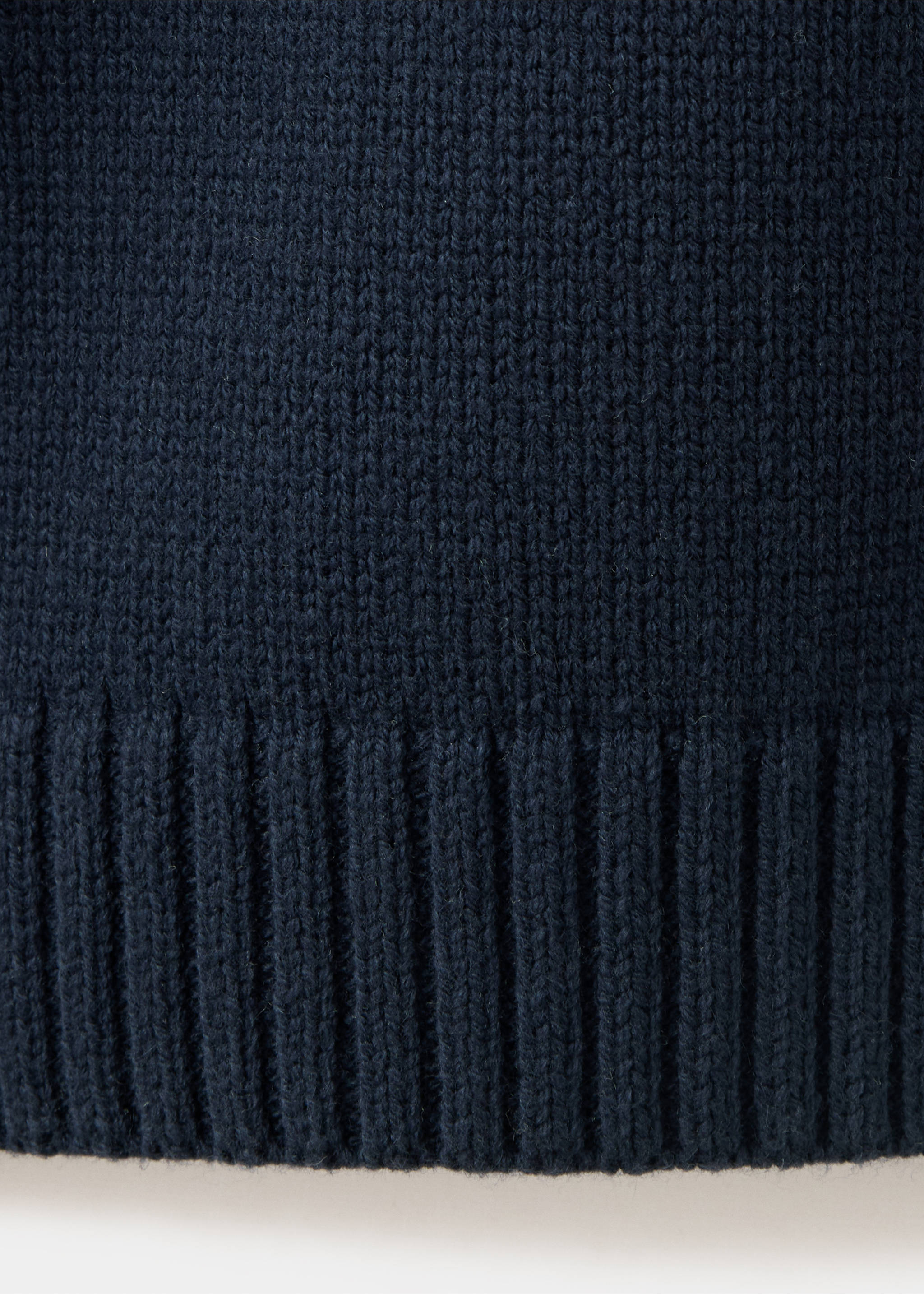 Pull-over basique grosse maille - Détail de l'article 0, Bleu marine. Ref: 37046002-00.