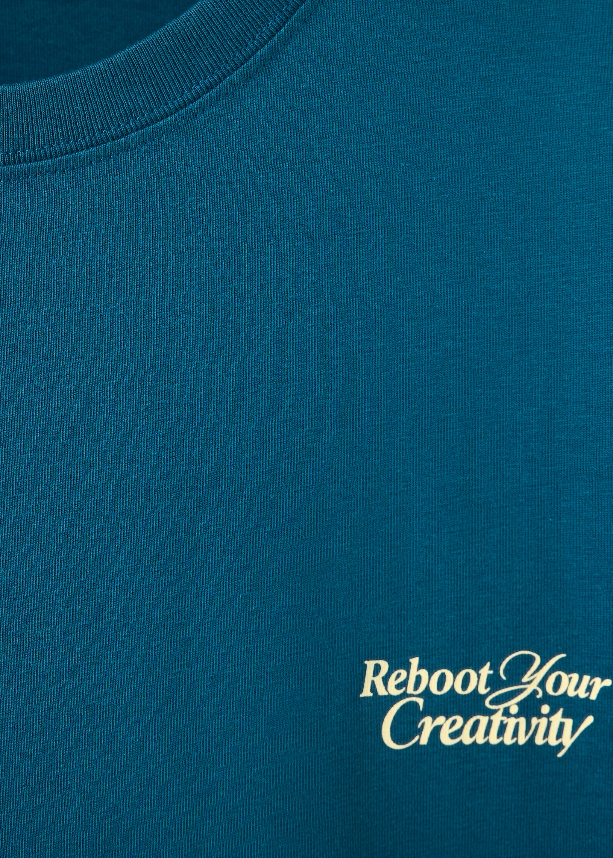 Printed text T-shirt - Details of the article 8