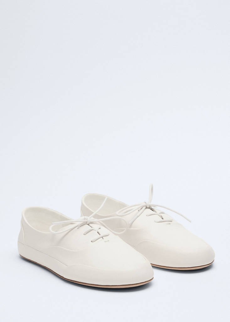 Lace-up leather sneakers - thumbnail 2