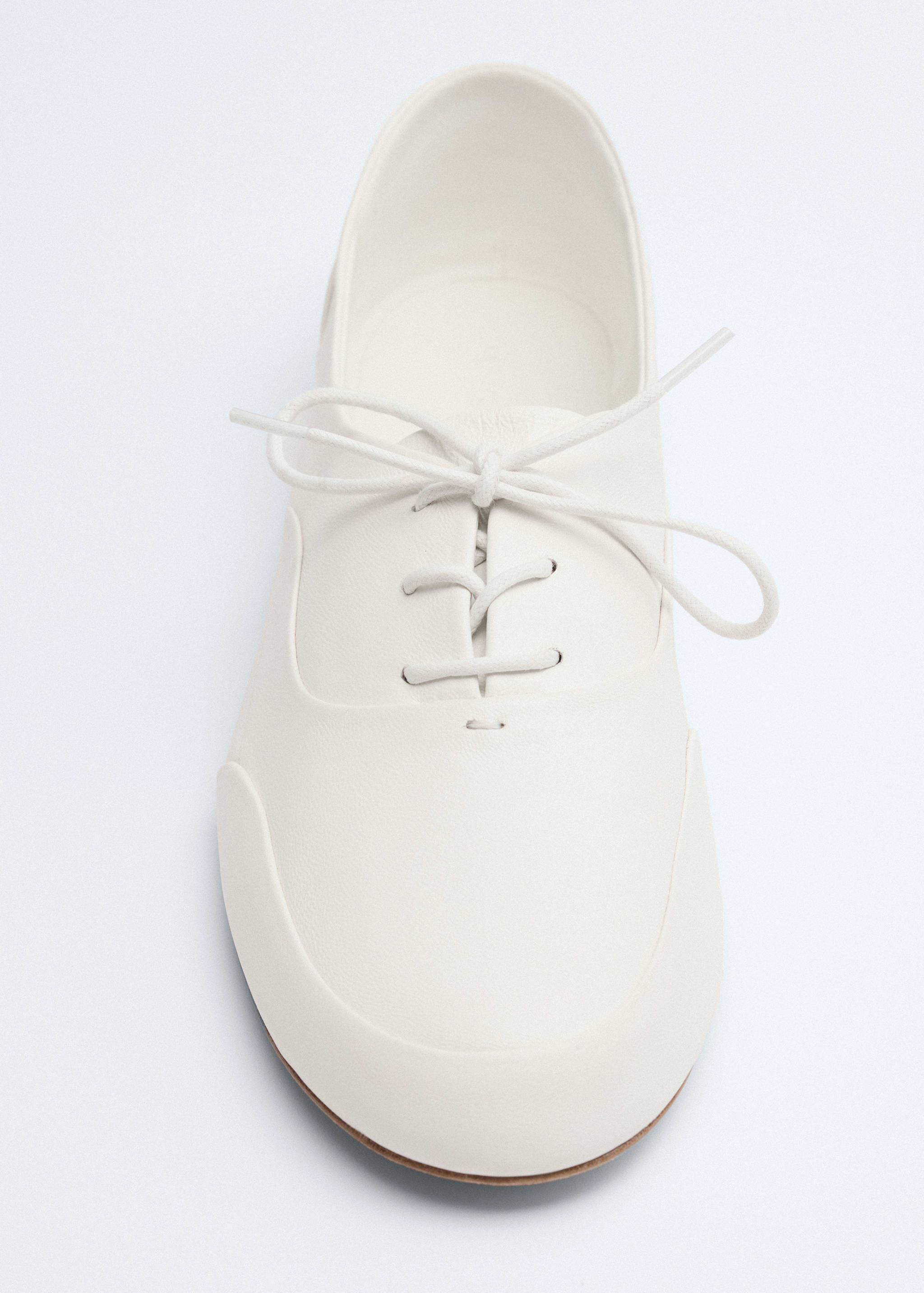 Lace-up leather sneakers - Details of the article 2