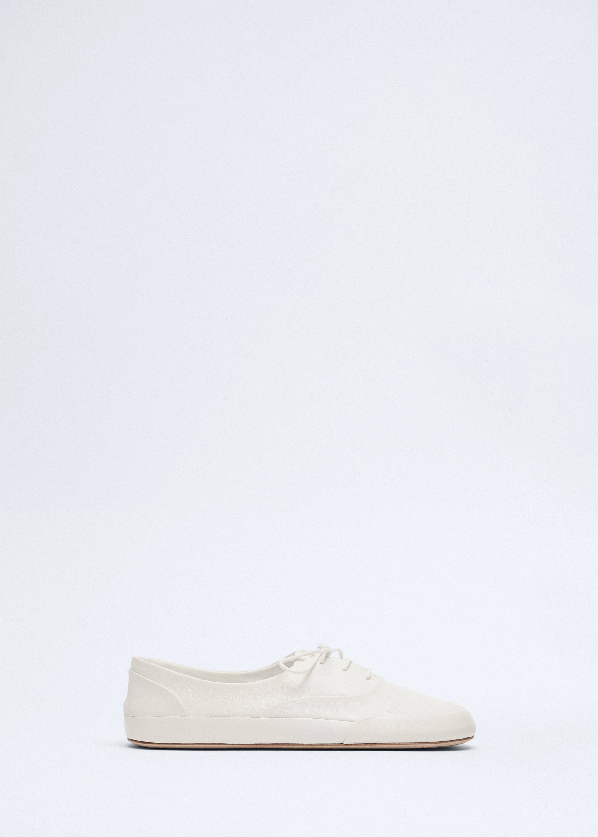 Lace-up leather sneakers - Article without model