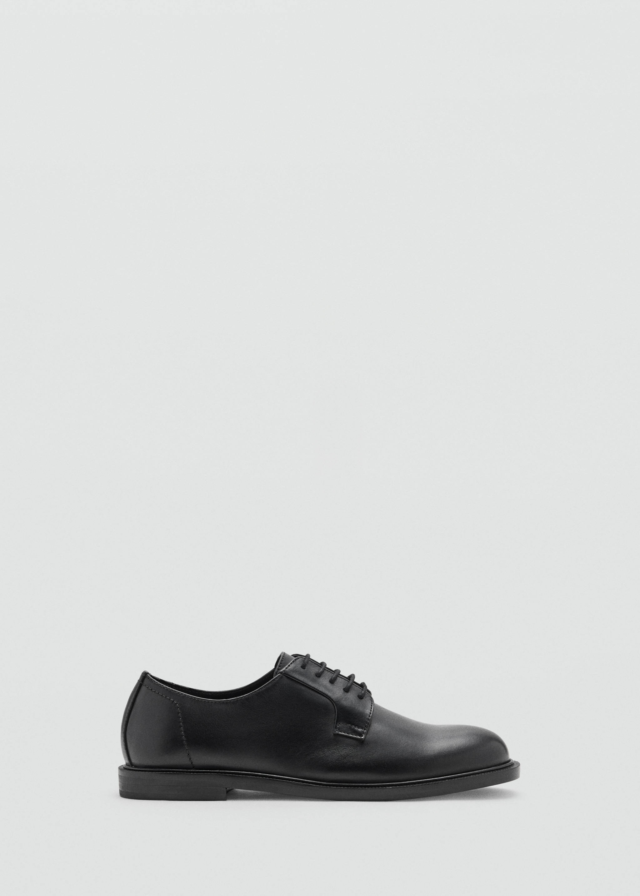 Lace-up leather shoes - Article without model