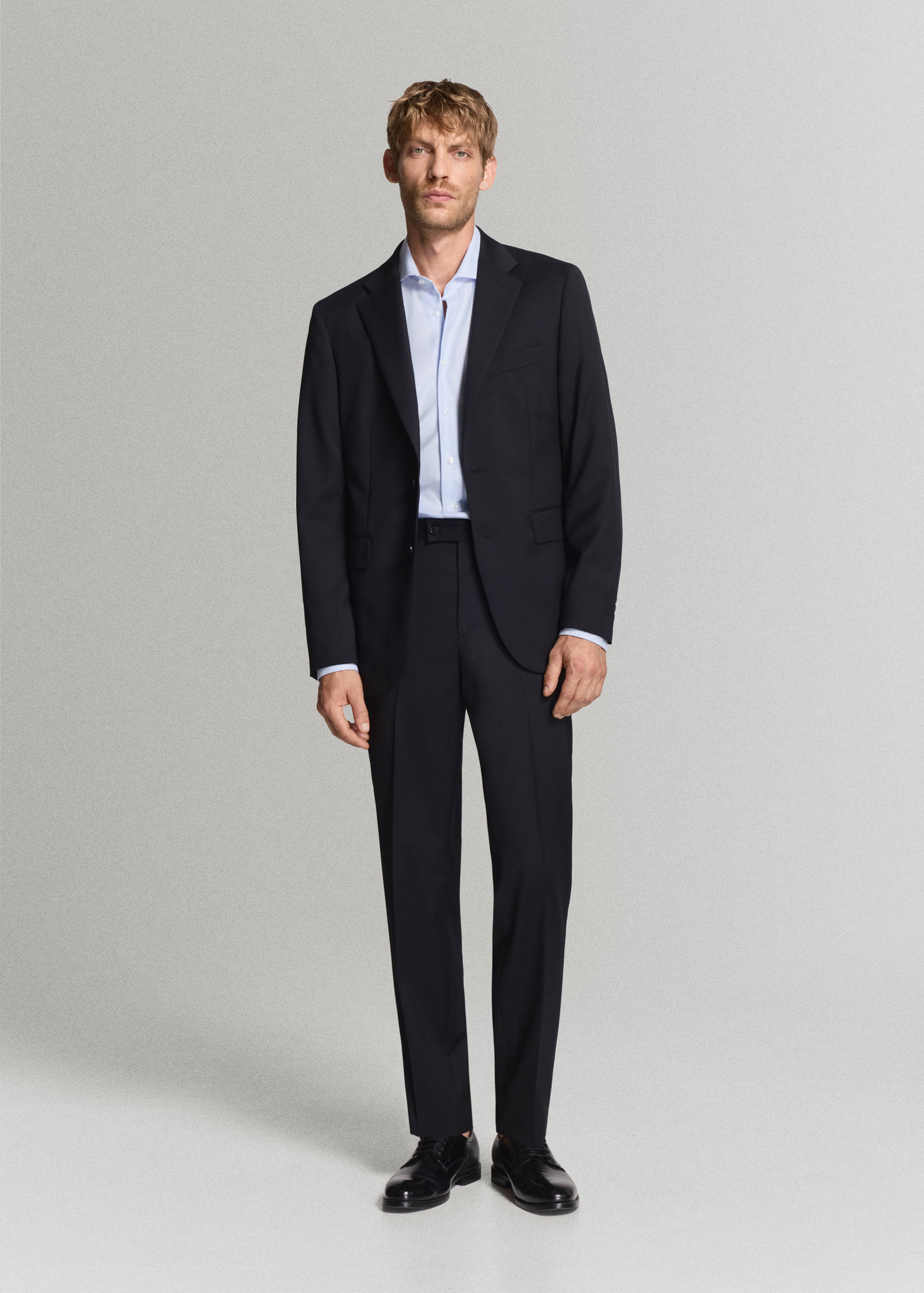 100% cotton slim fit shirt - General plane