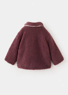 Teddy coat — Cherry 5