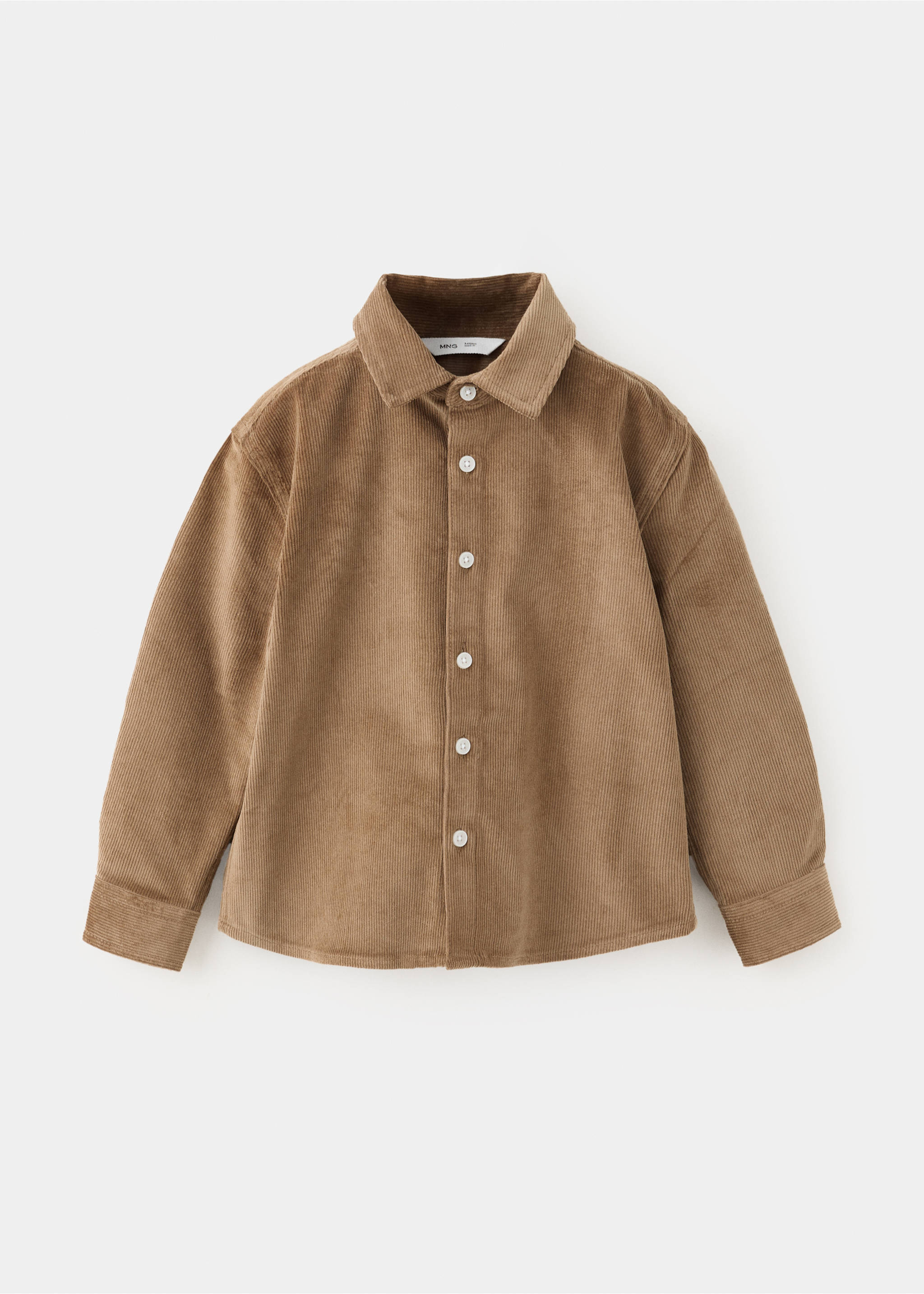 Shirt coenb - Article without model, Tobacco Brown. Ref: 37046336-00.