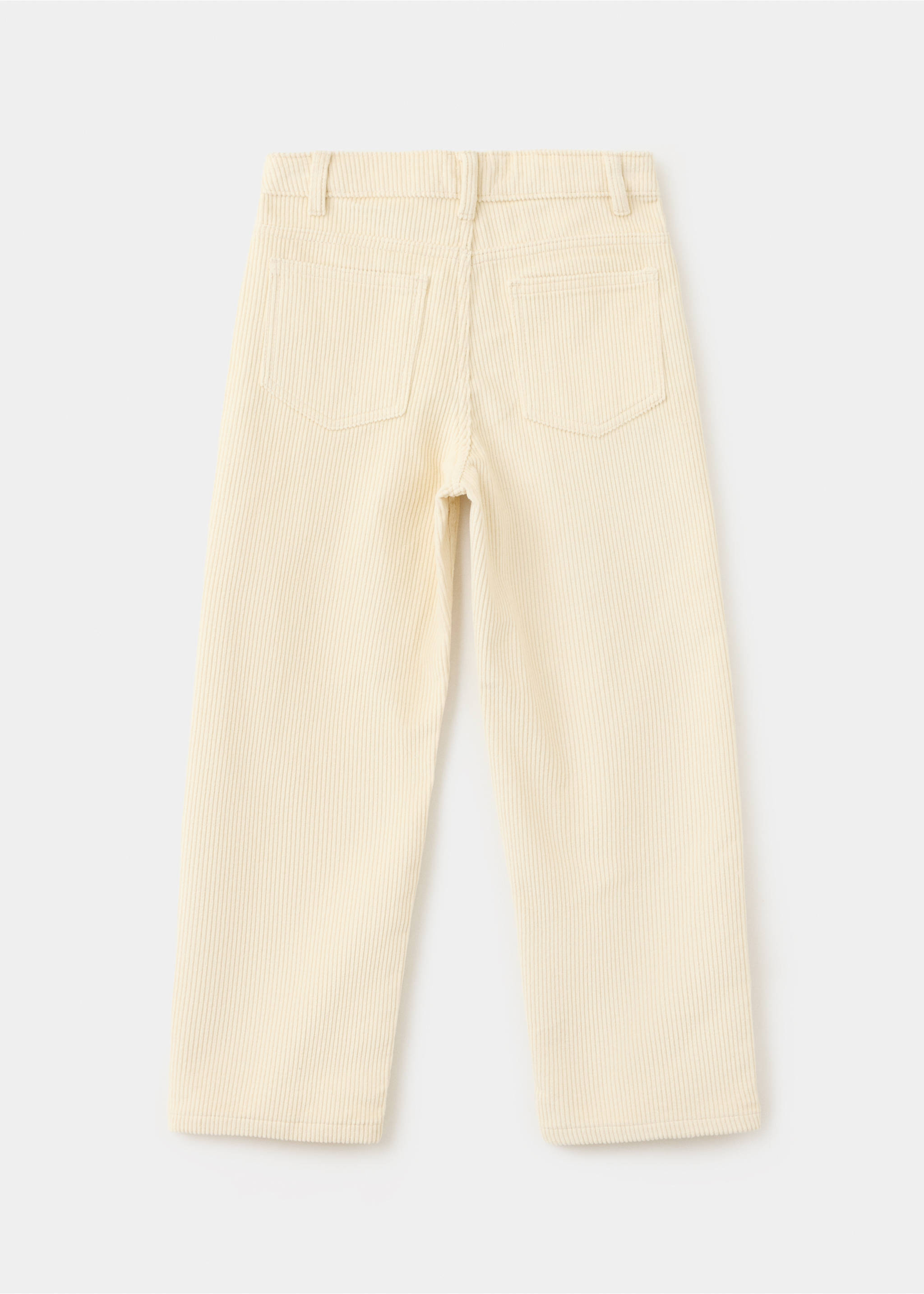 Trousers lund - Reverse of the article, Ecru. Ref: 37046337-00.