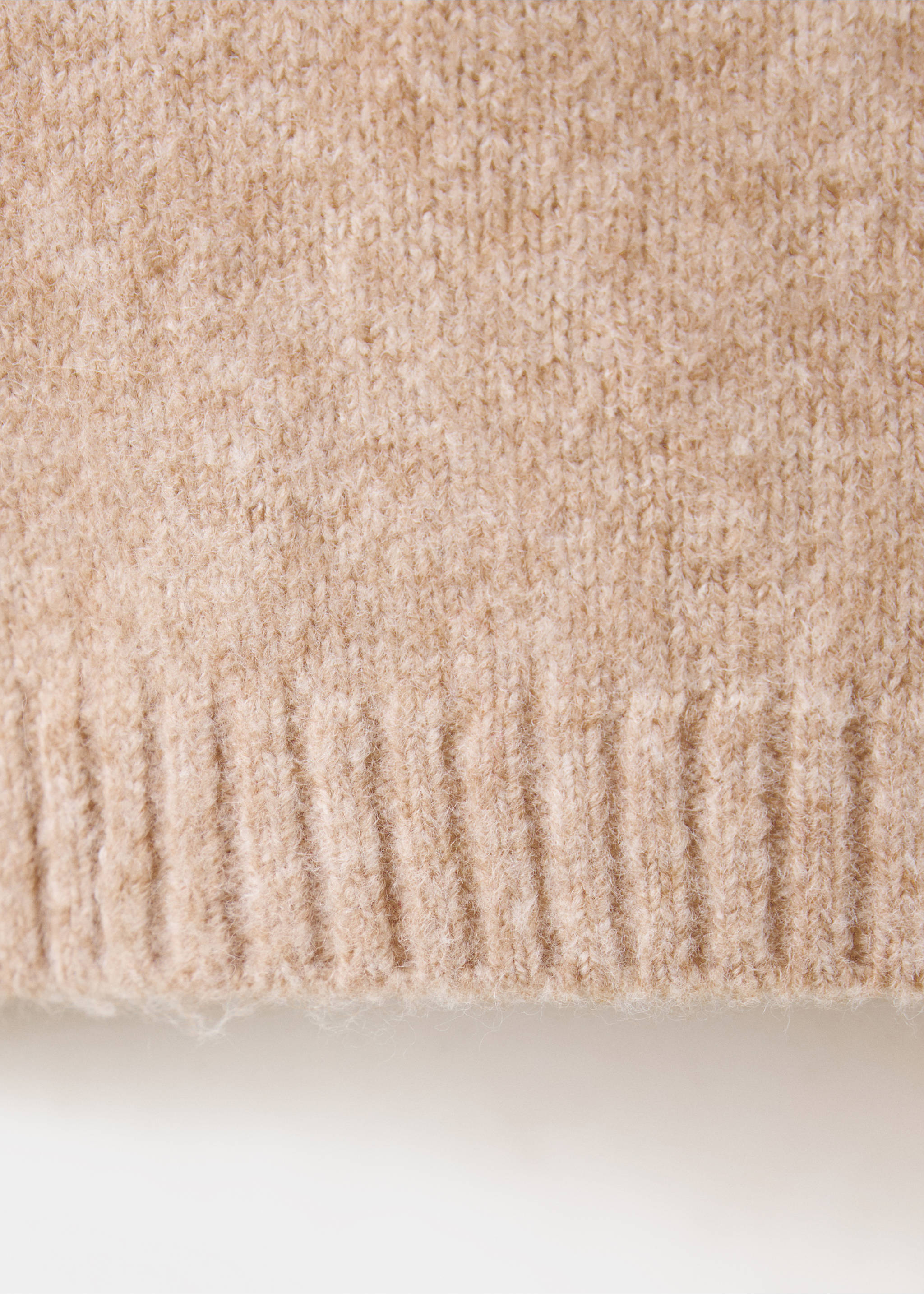 Chunky-knit bear sweater - Details of the article 0, Medium Brown. Ref: 37046339-00.