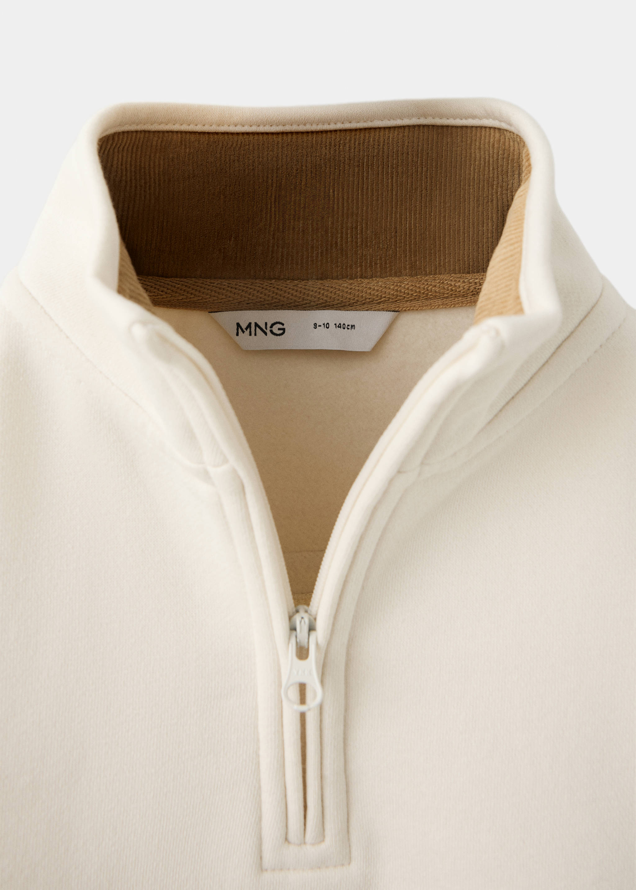 Sweatshirt with embroidered detail - Details of the article 0