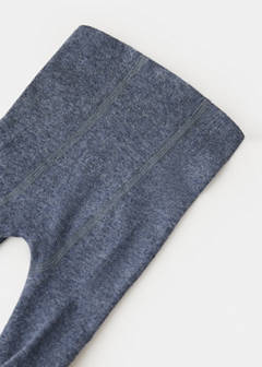 Knitted tights — Petrol Blue 4