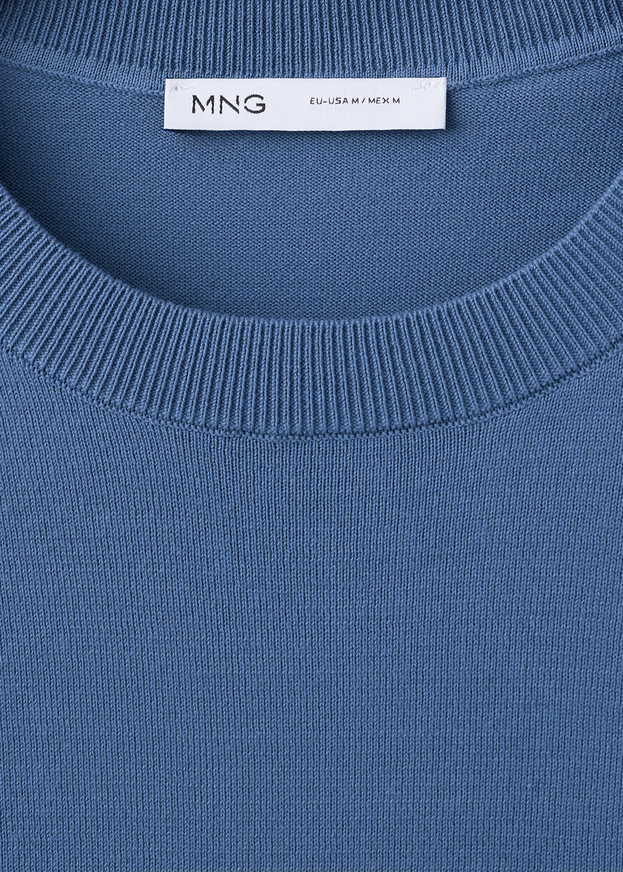 T-shirt 100 % coton en maille fine - Détail de l'article 8
