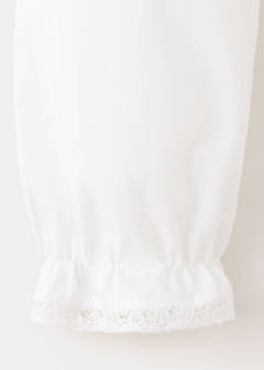 Embroidered cotton blouse — Off White 6