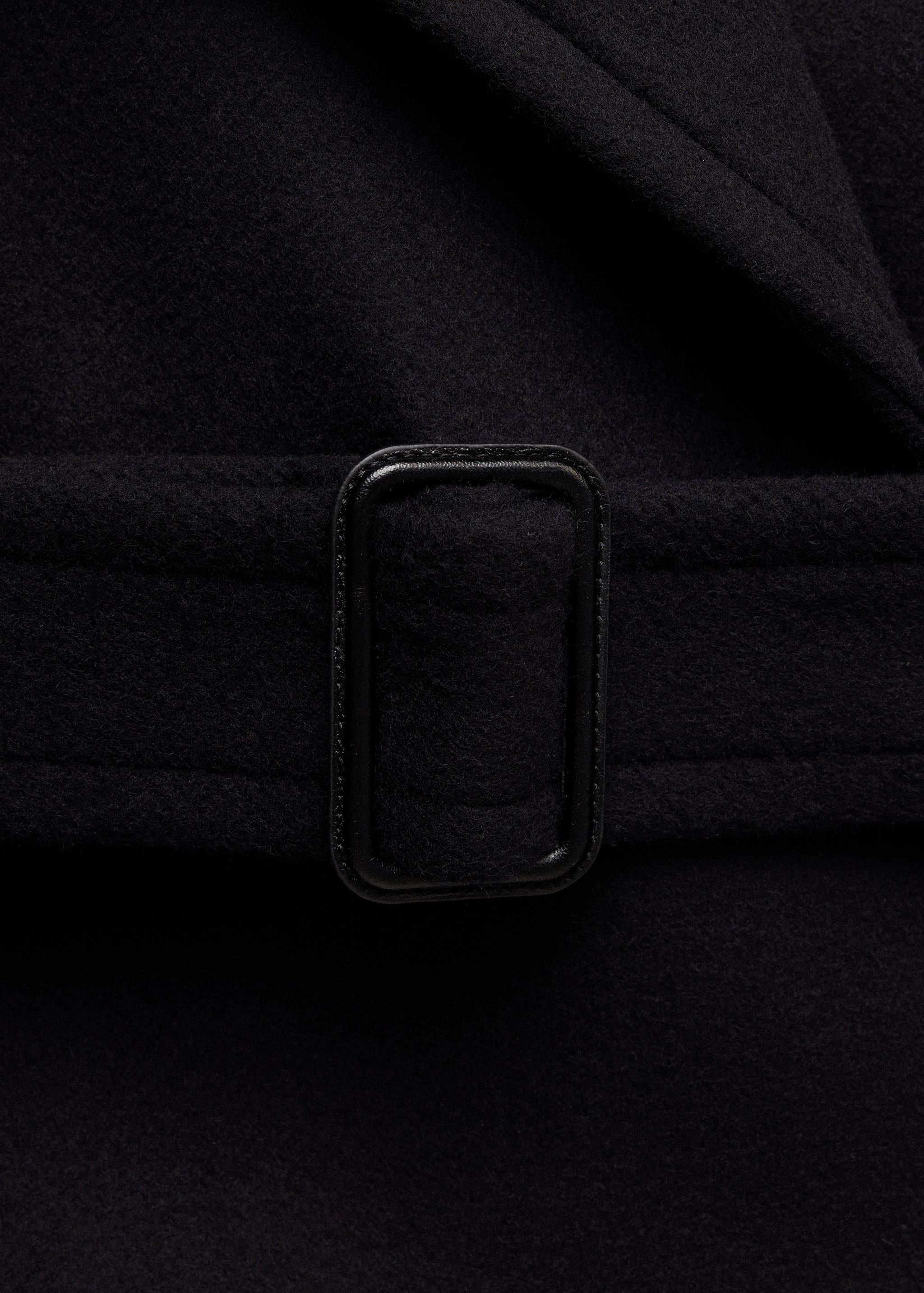 Manteau laine ceinture - Détail de l'article 0