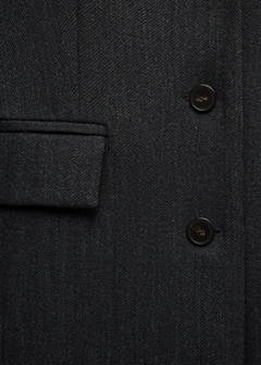 Tailored wool coat — Grey 8