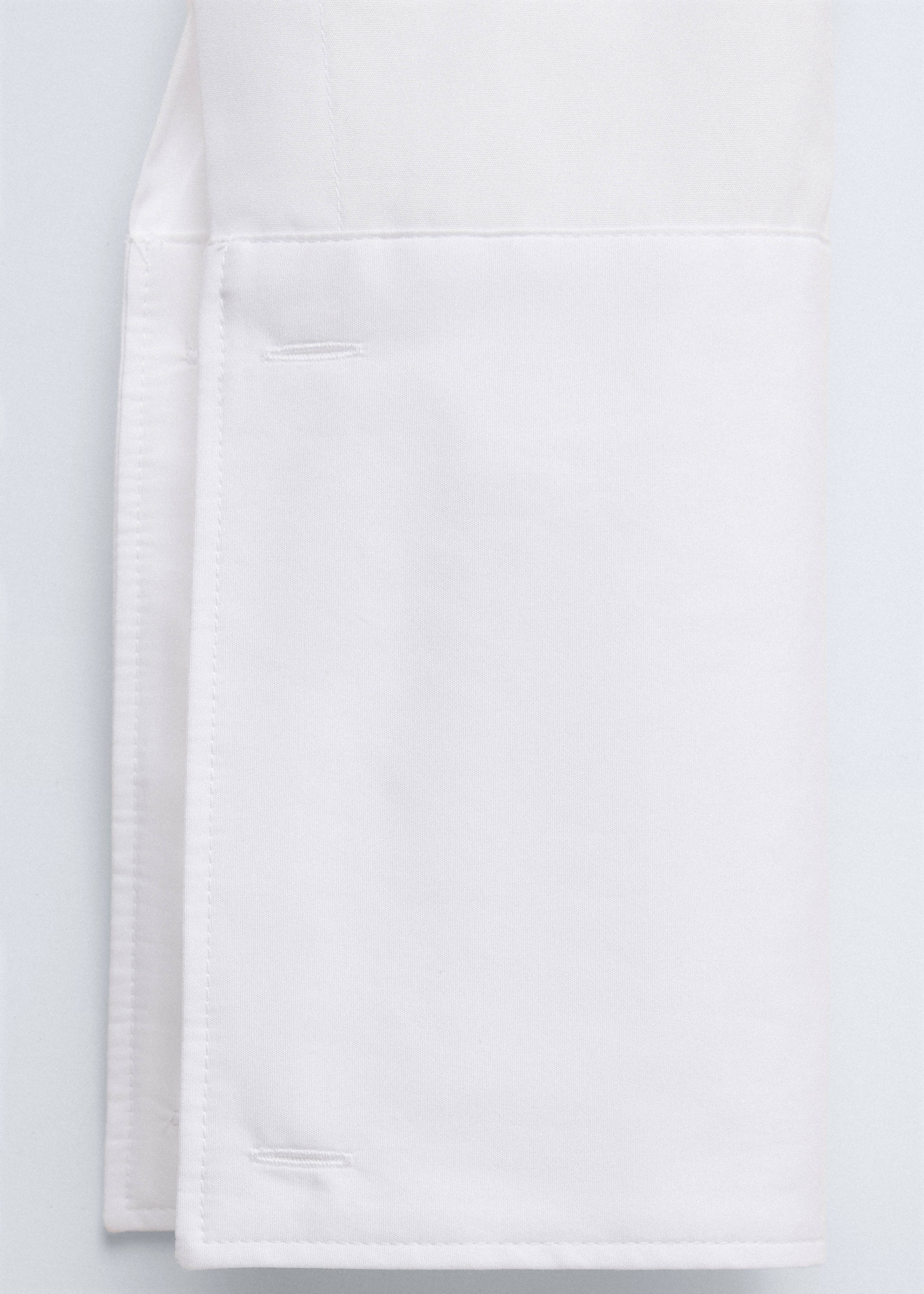 Fitted cotton shirt - Details of the article 0