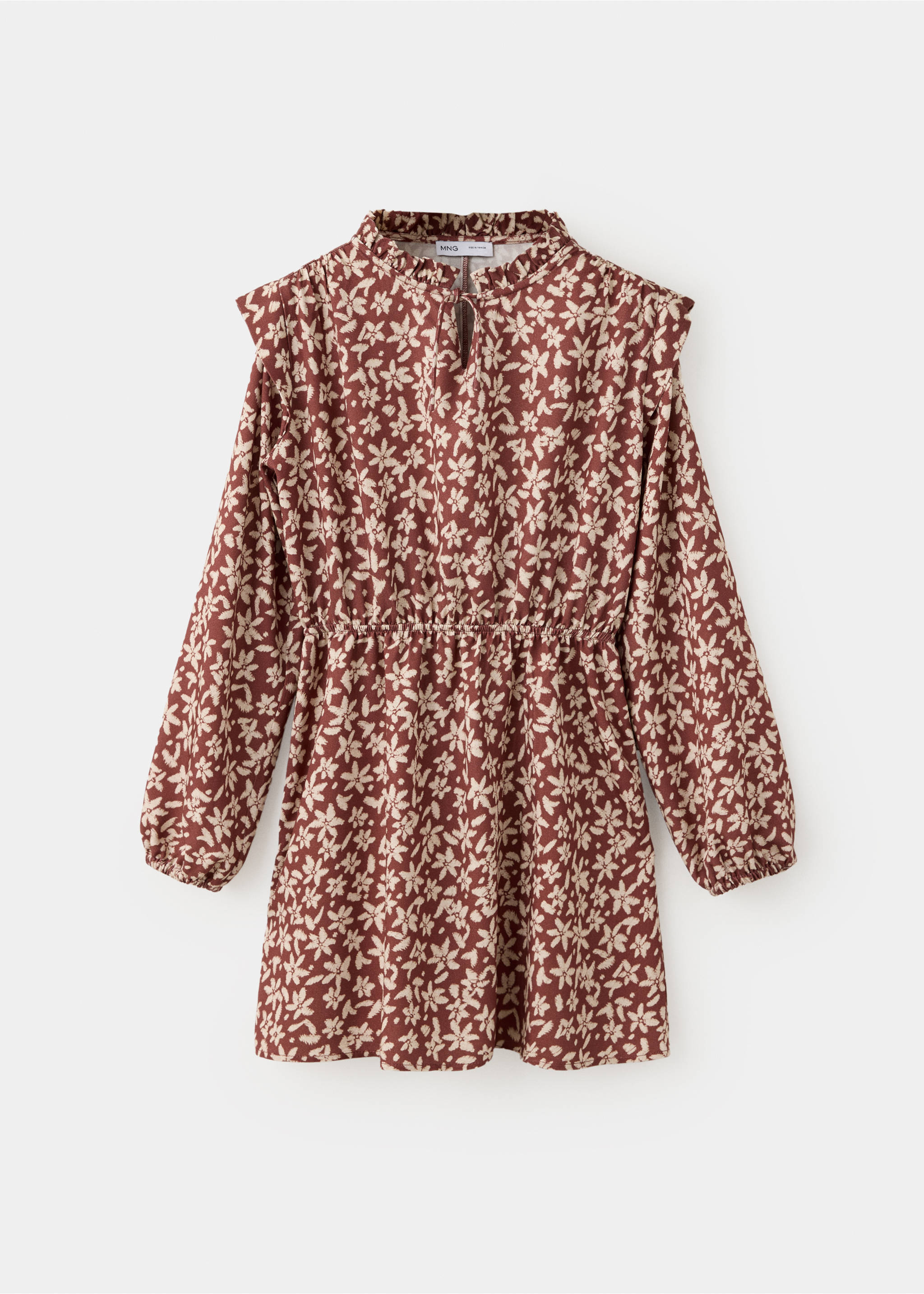 Robe à fleurs - Article sans modèle, Grenat. Ref: 37046369-00.